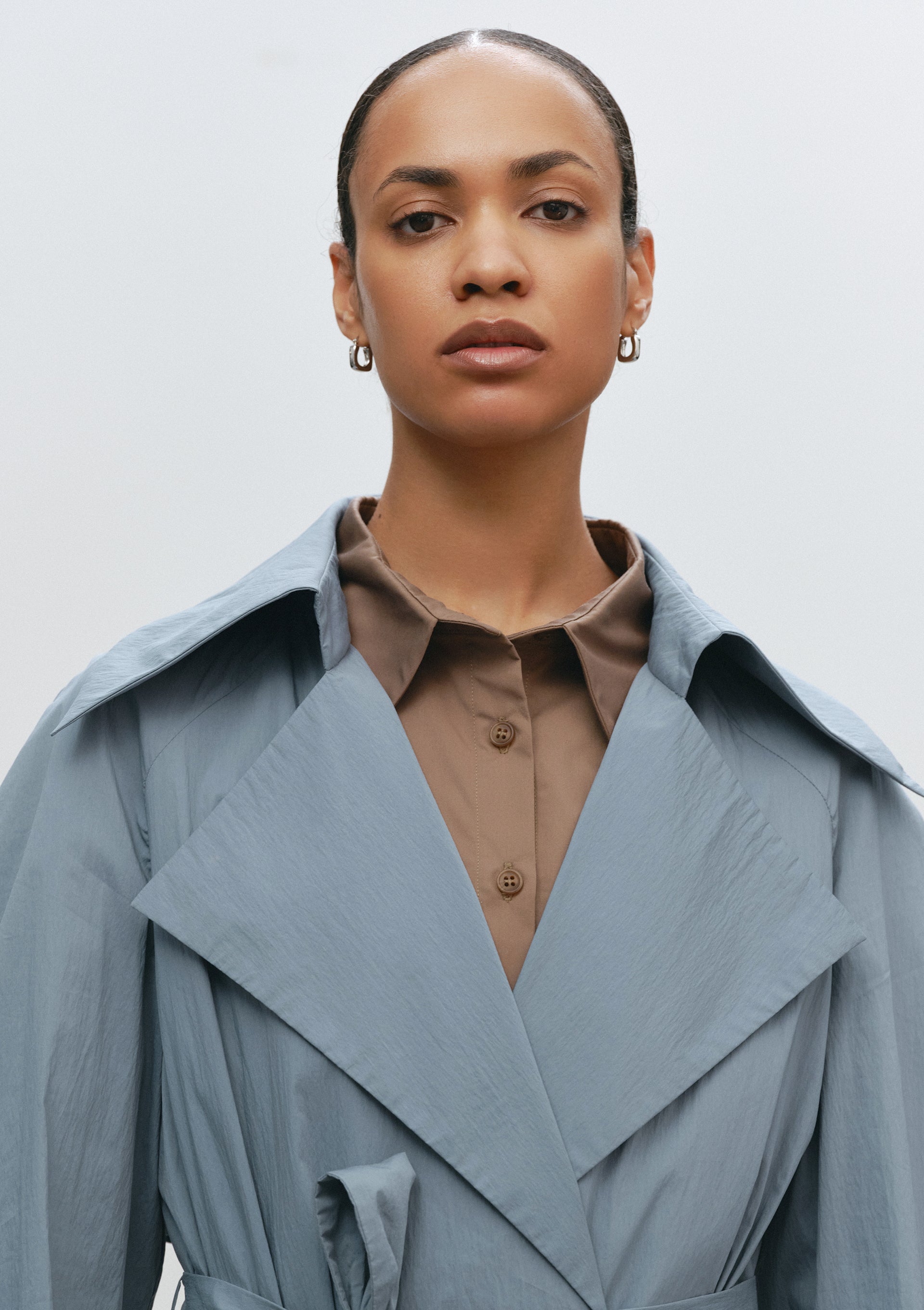 Trench Coat Electra in Blue