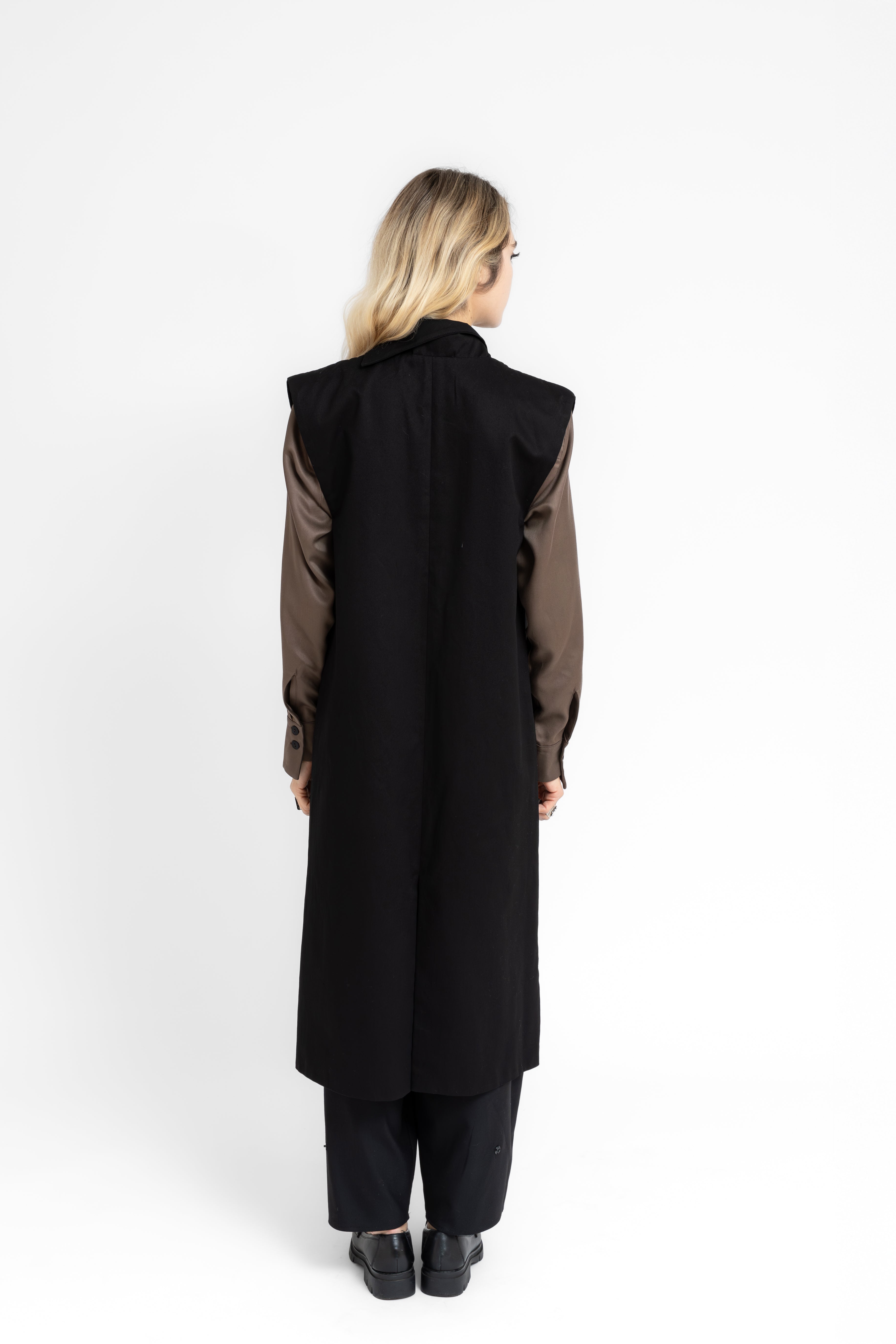 Steinfall Structured Asymmetric Cuts Long Vest