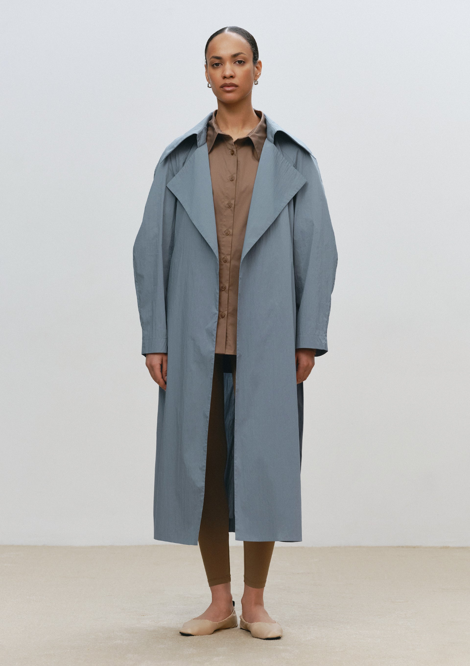 Trench Coat Electra in Blue