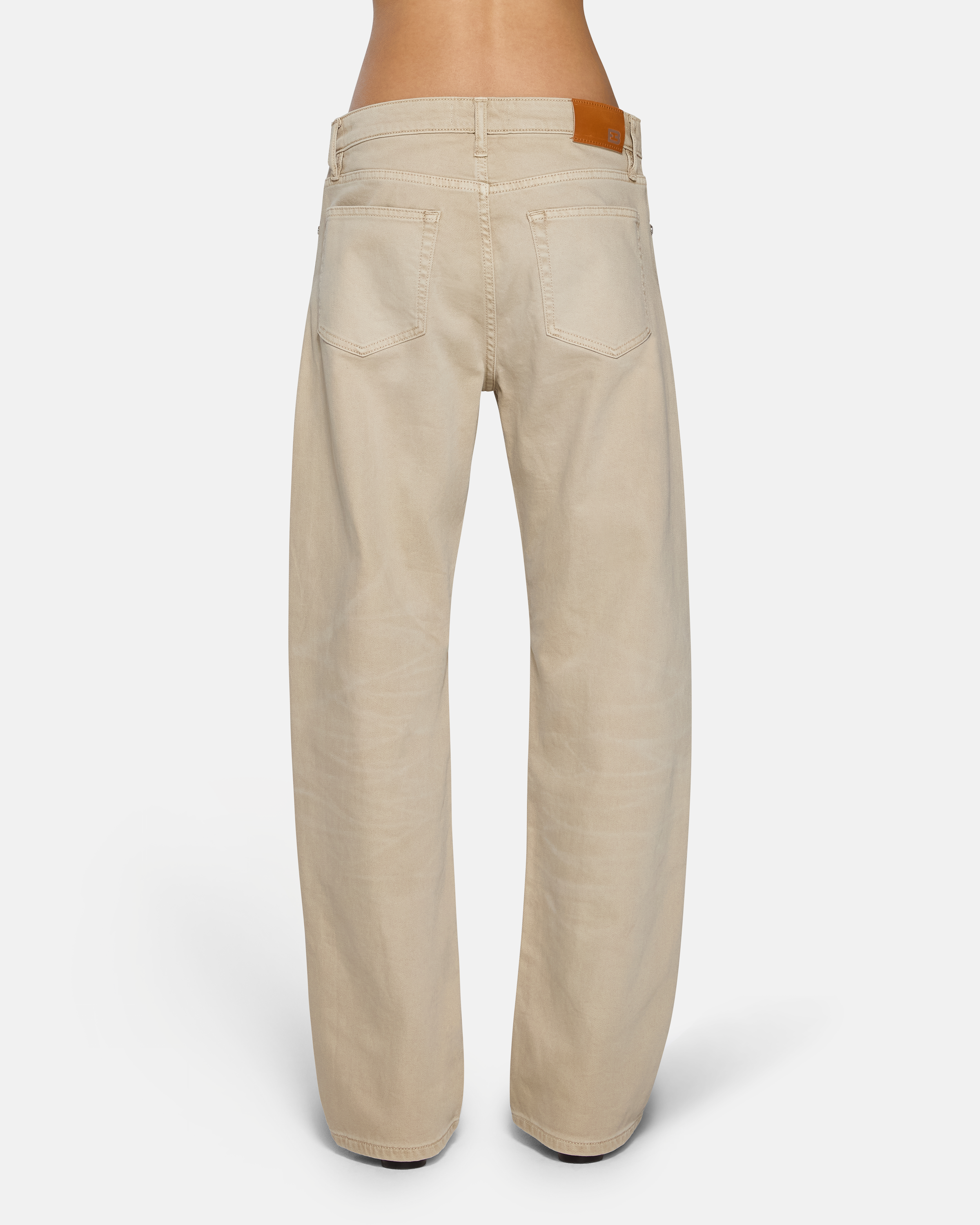 Alida Loose Bowed Desert Sand