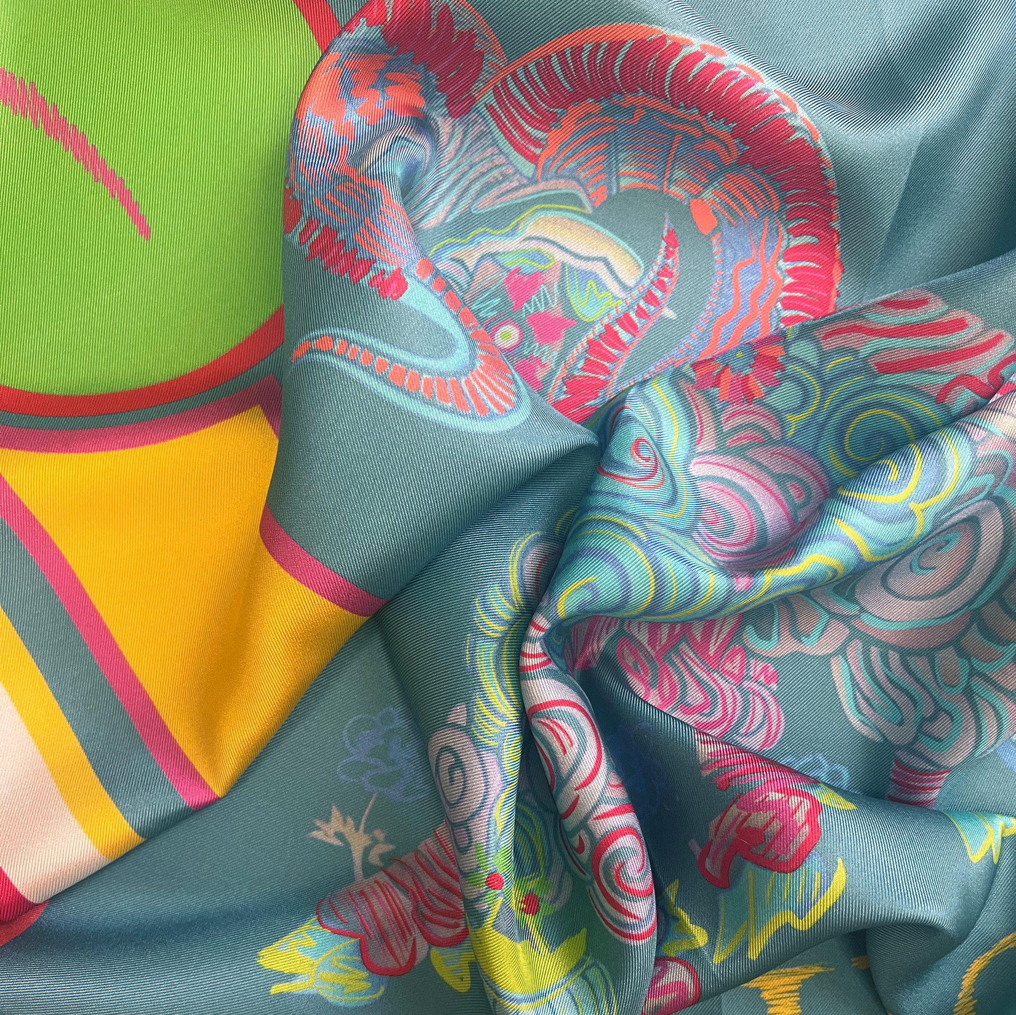 Aries | Square Silk Scarf