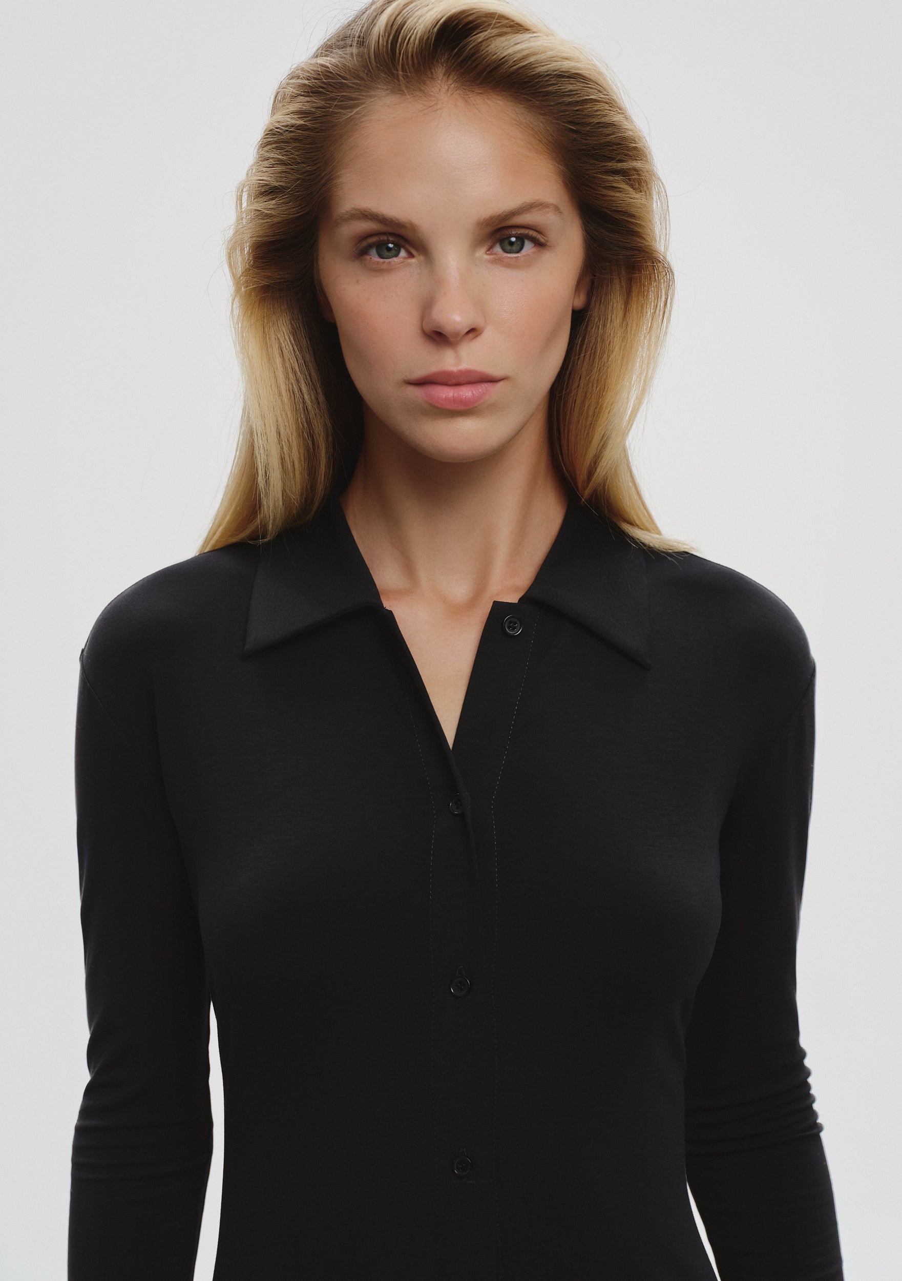 Aura Longsleeve Dress in Black