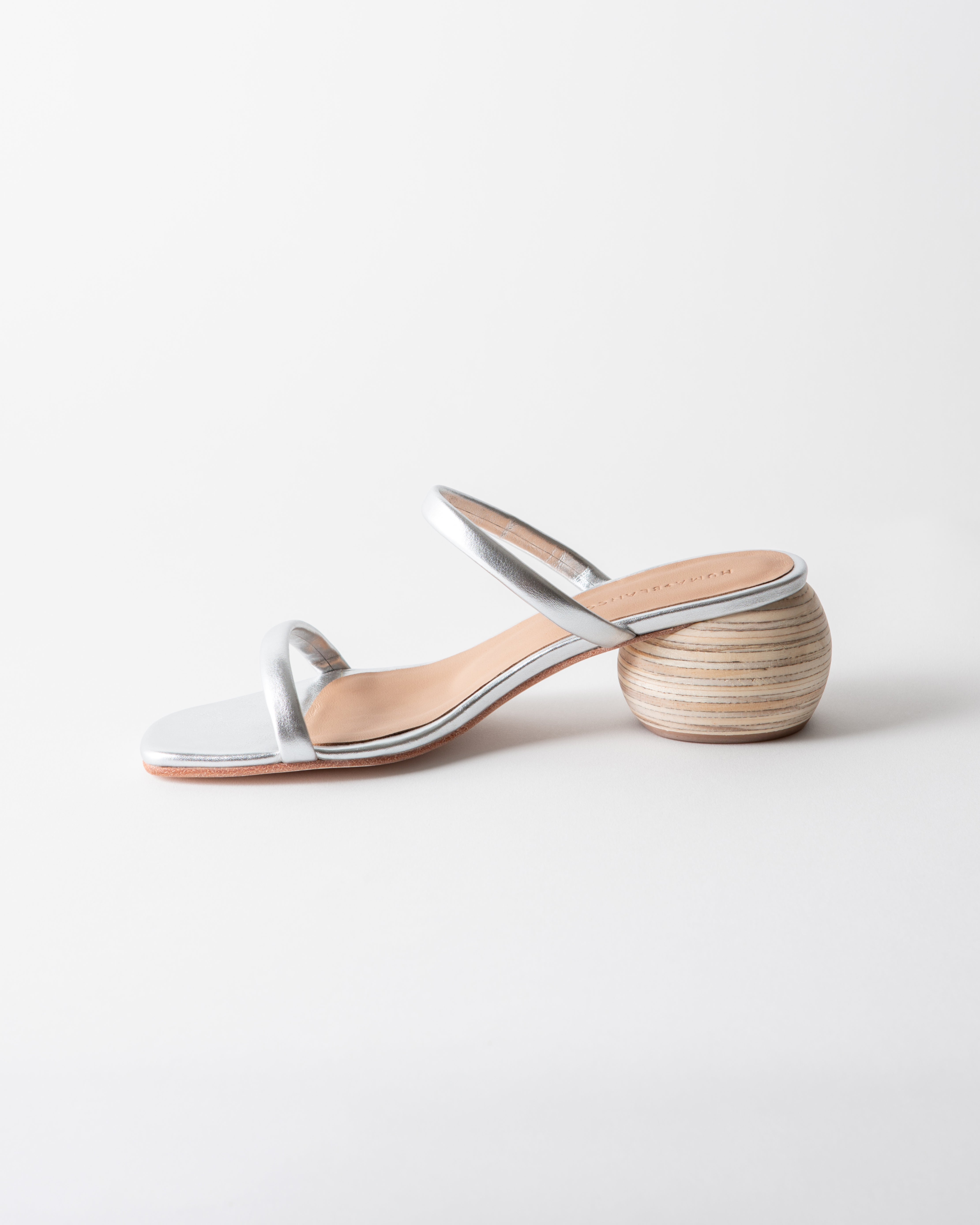 Chachi Heeled Sandal - Silver