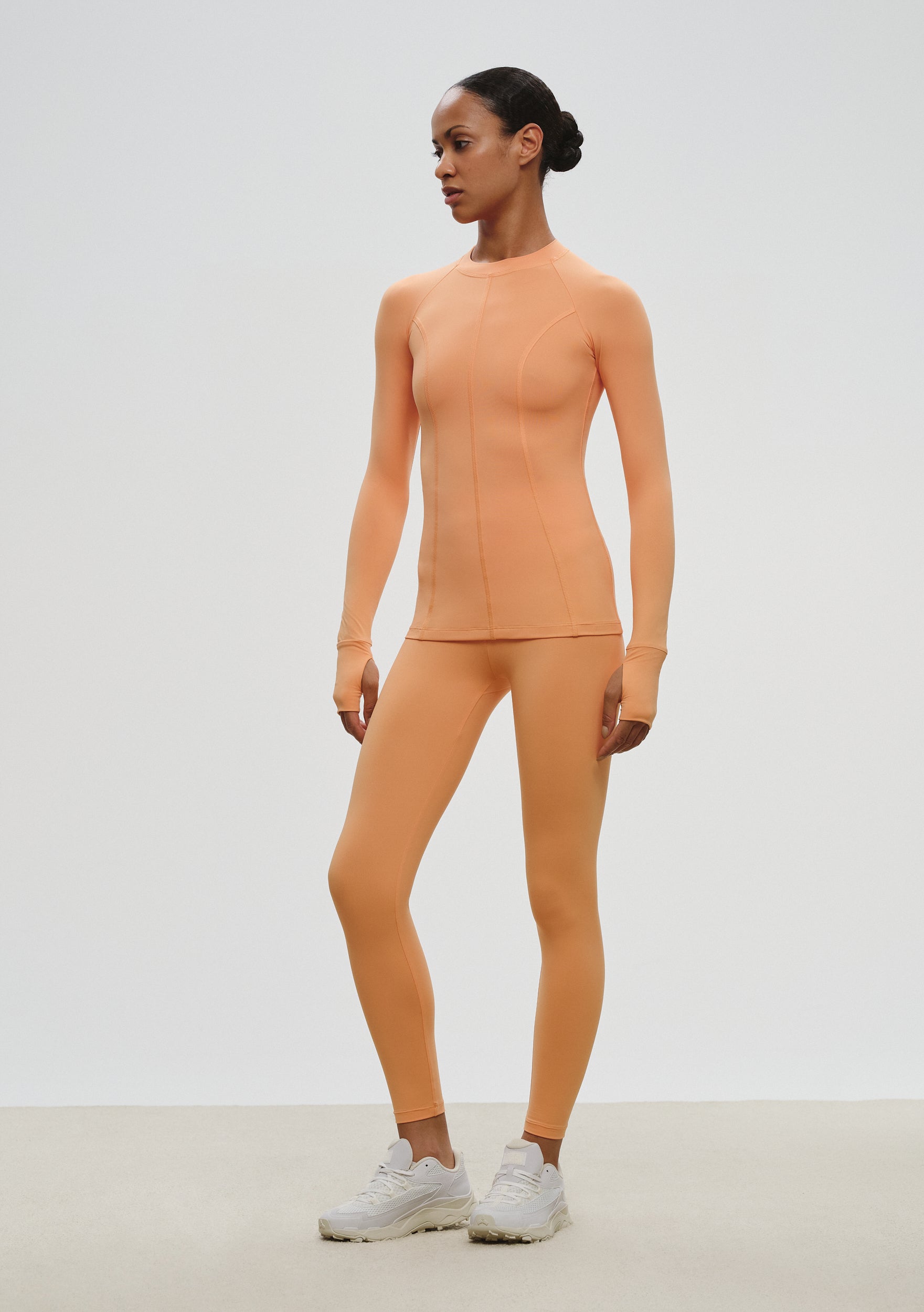 Contour Longsleeve in Orange