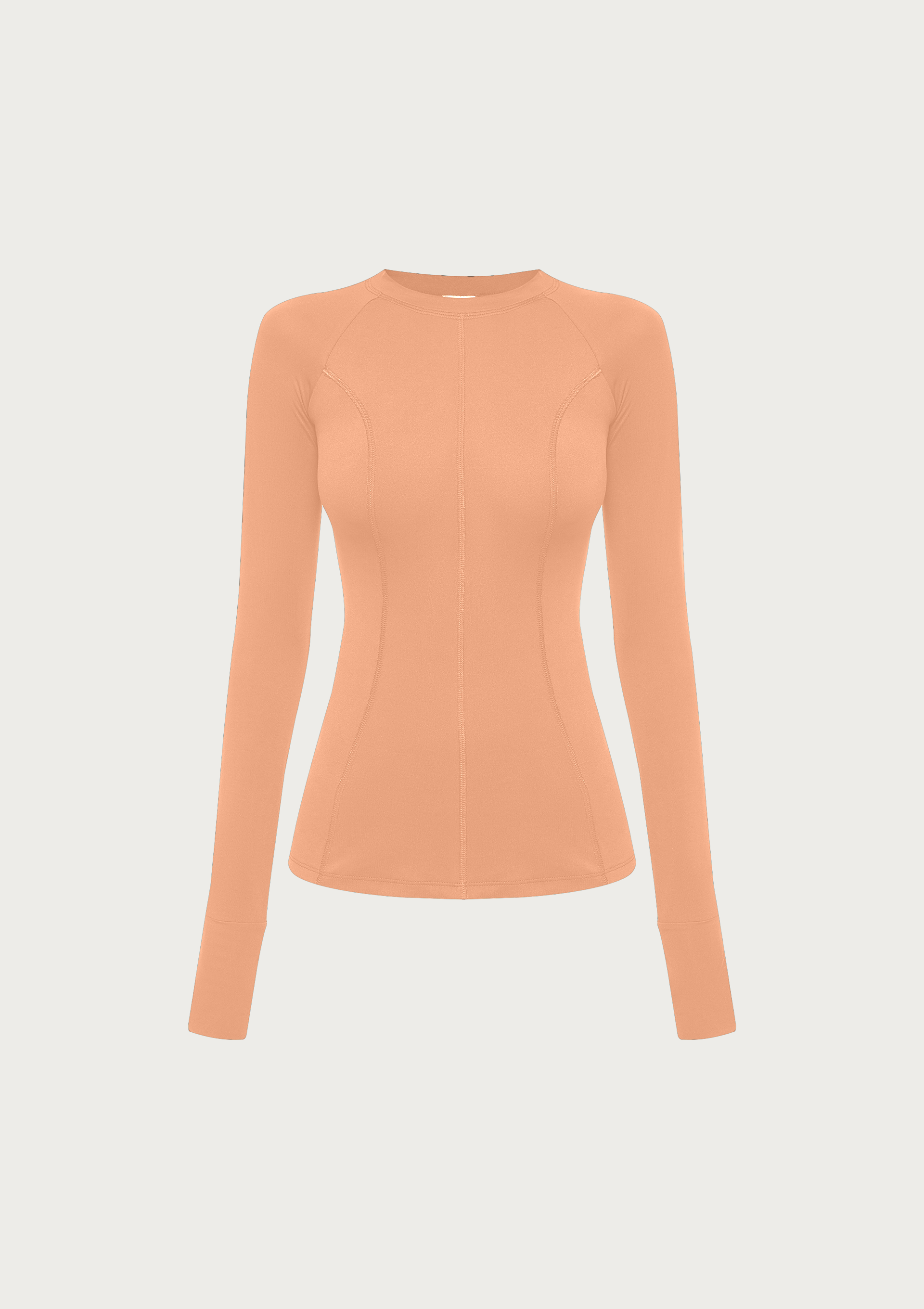 Contour Longsleeve in Orange