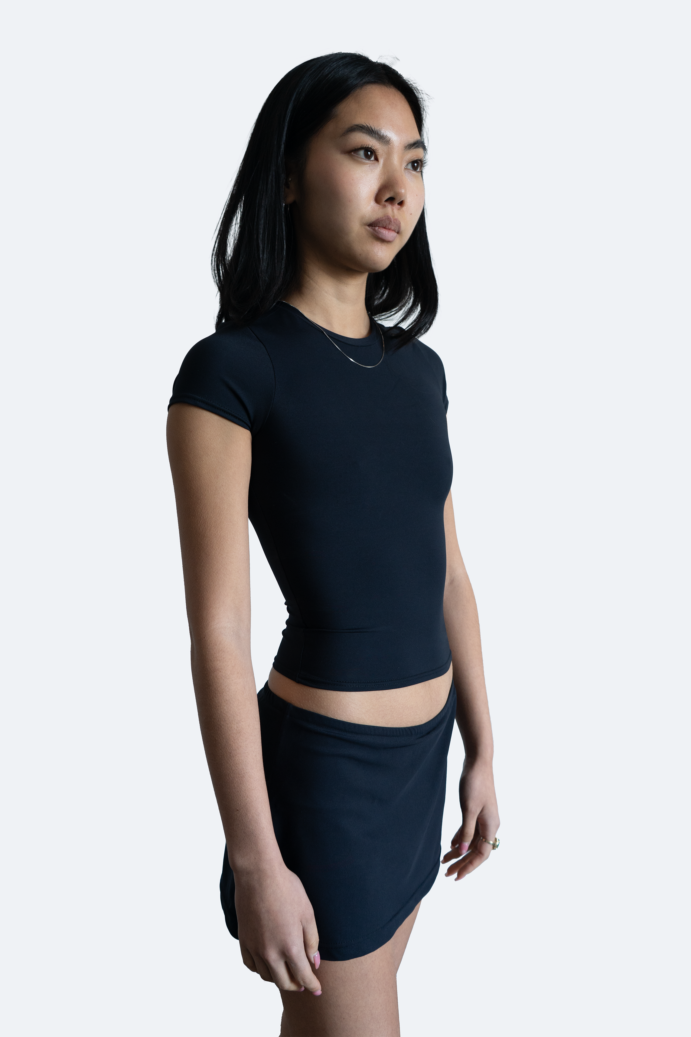 Marina Baby Tee Black