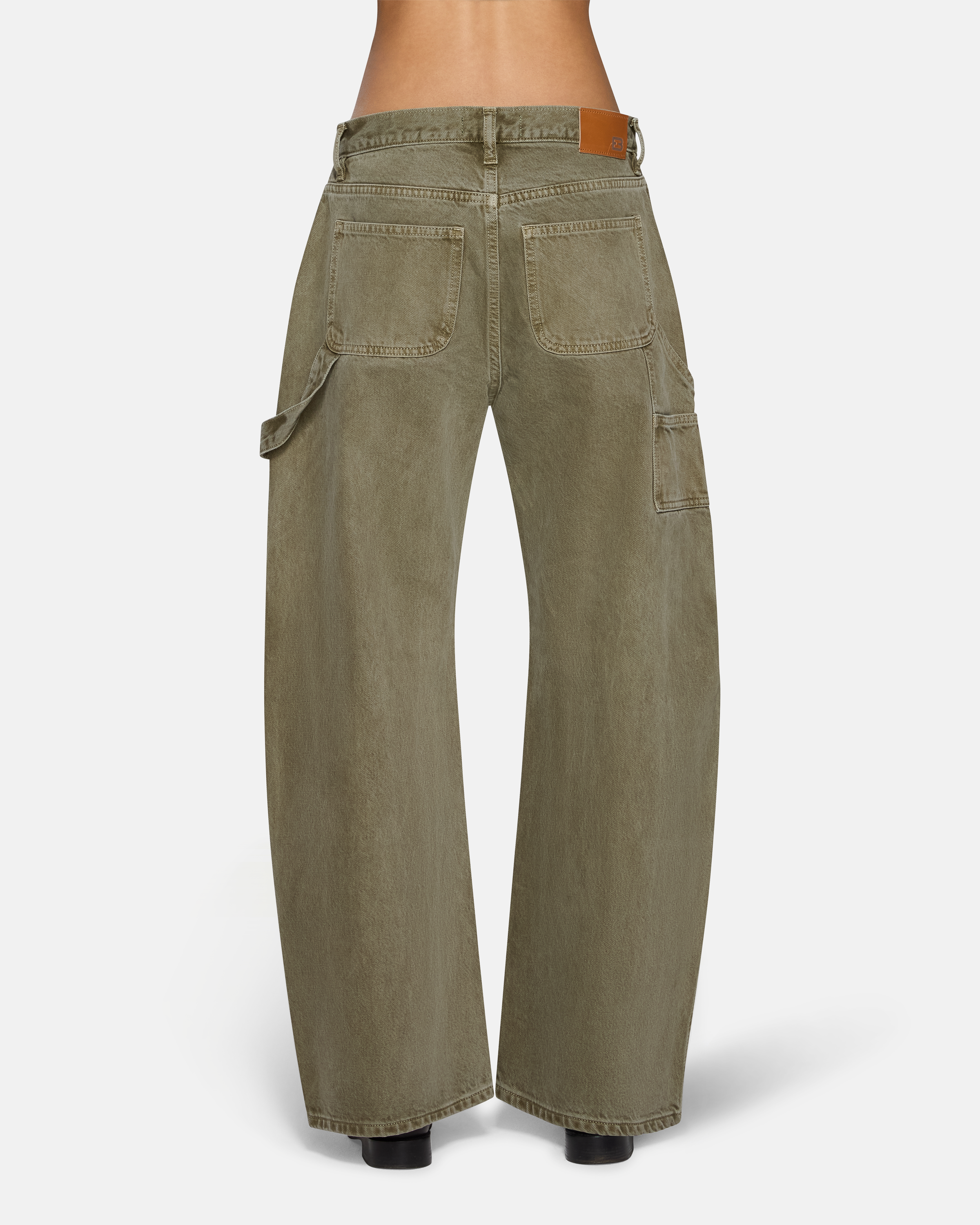 Enzo Double Knee Carpenter Faded Army