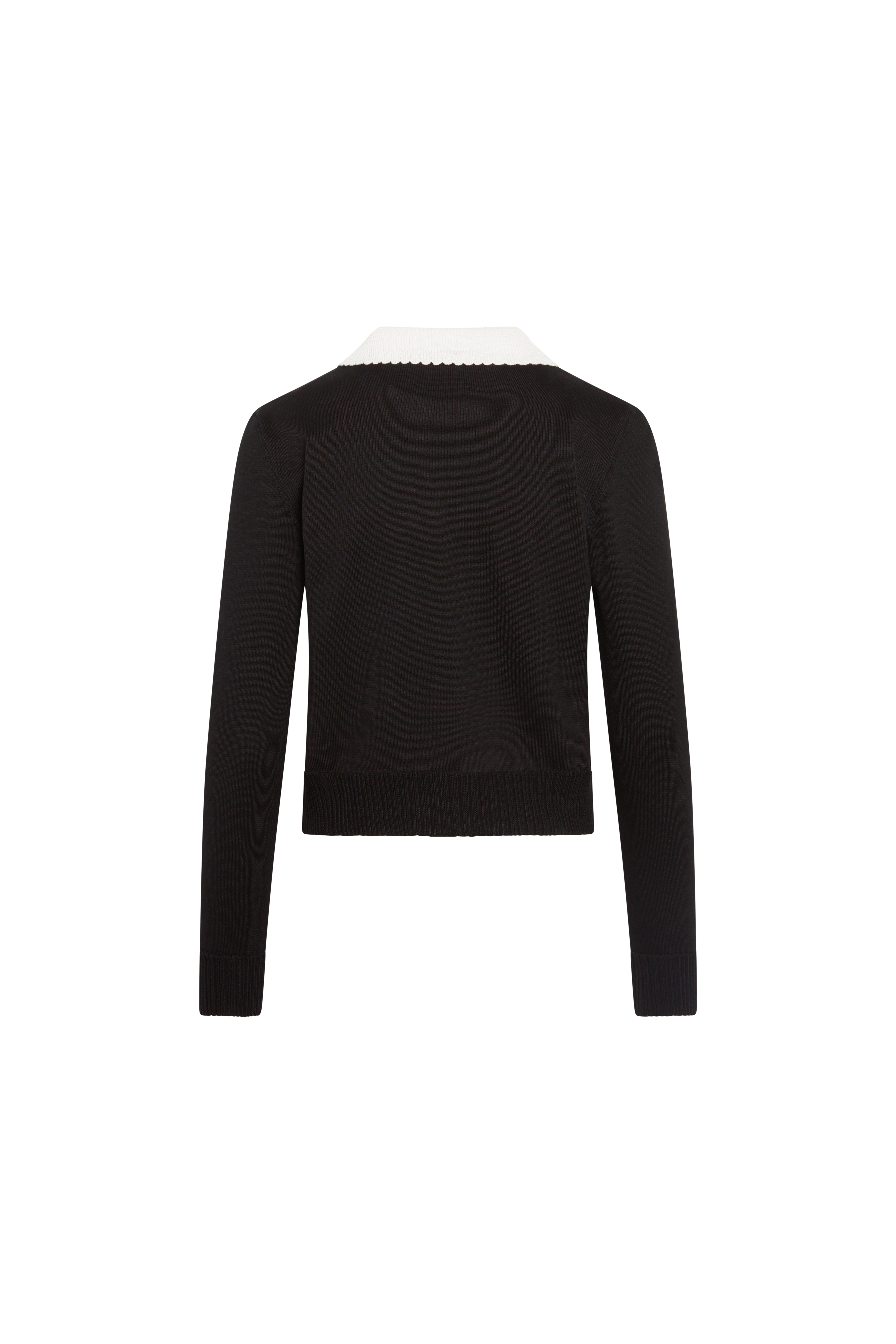 MS. PENNYWORTH CARDIGAN BLACK LONG