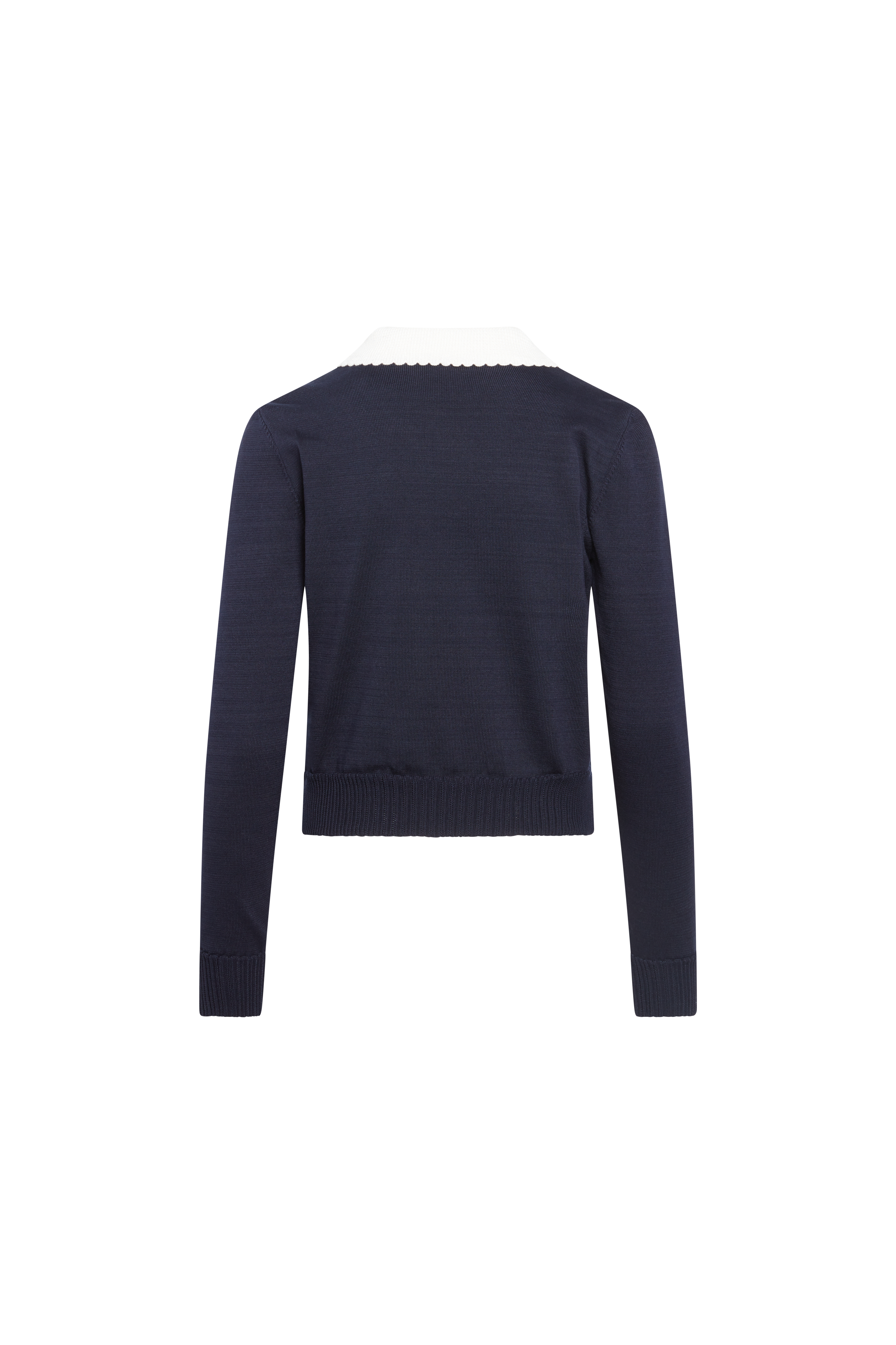 MS. PENNYWORTH CARDIGAN NAVY LONG