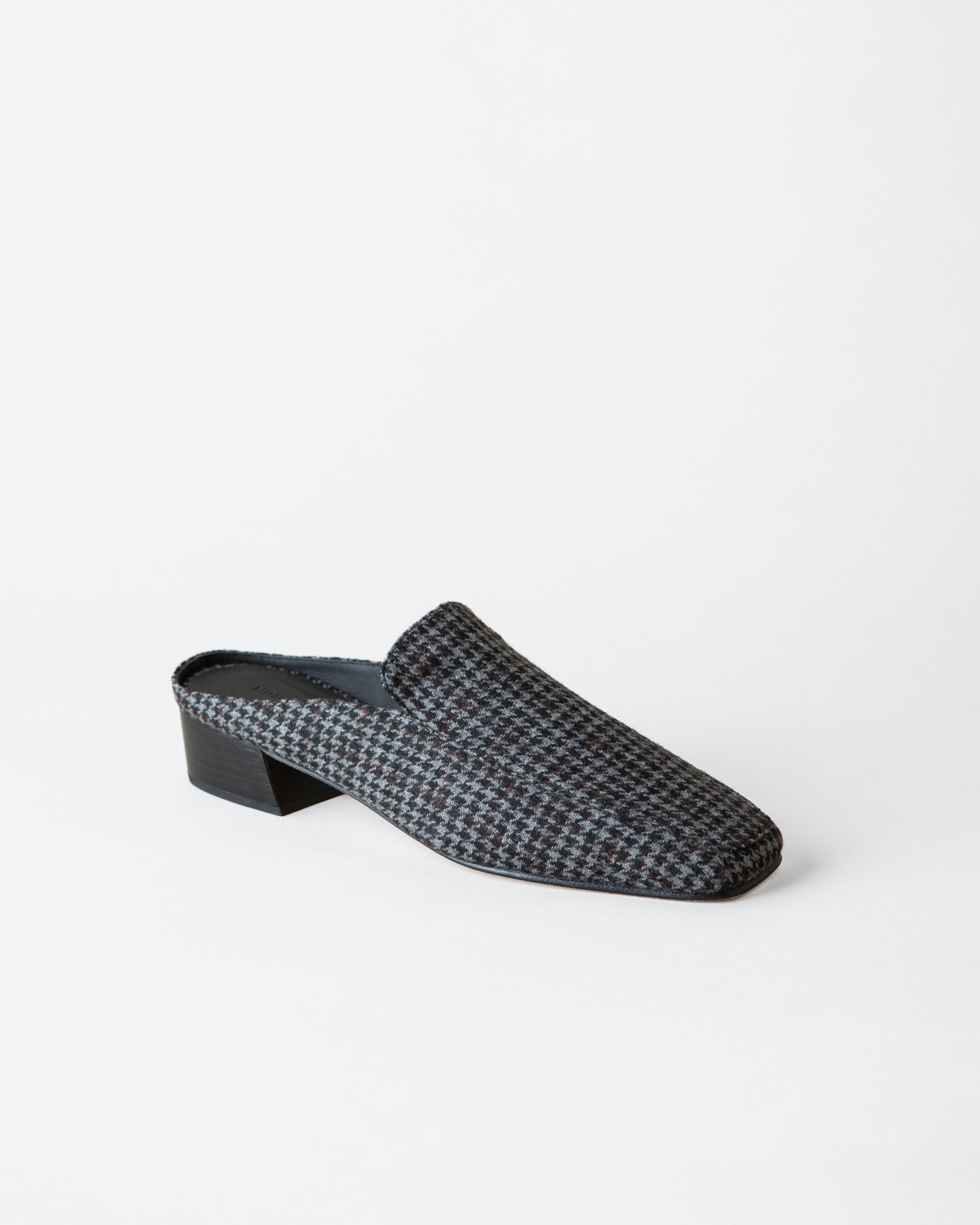 Felix Loafer Mule - Grey Tweed
