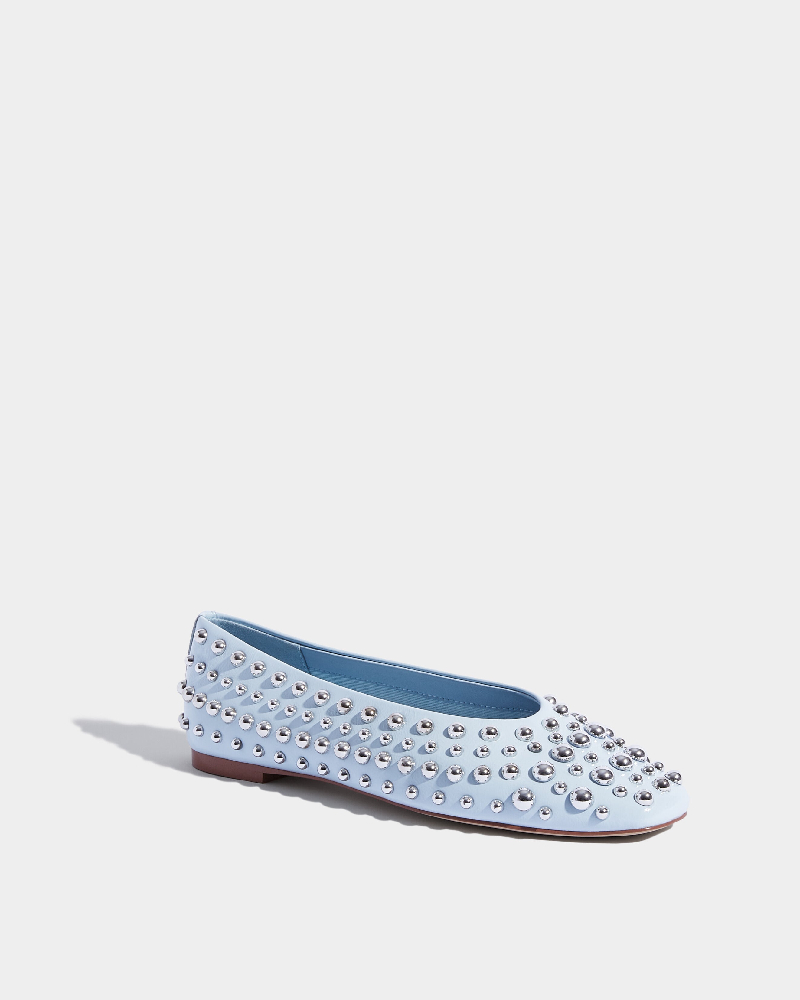 The Lover Ballet Flat in Ice Blue