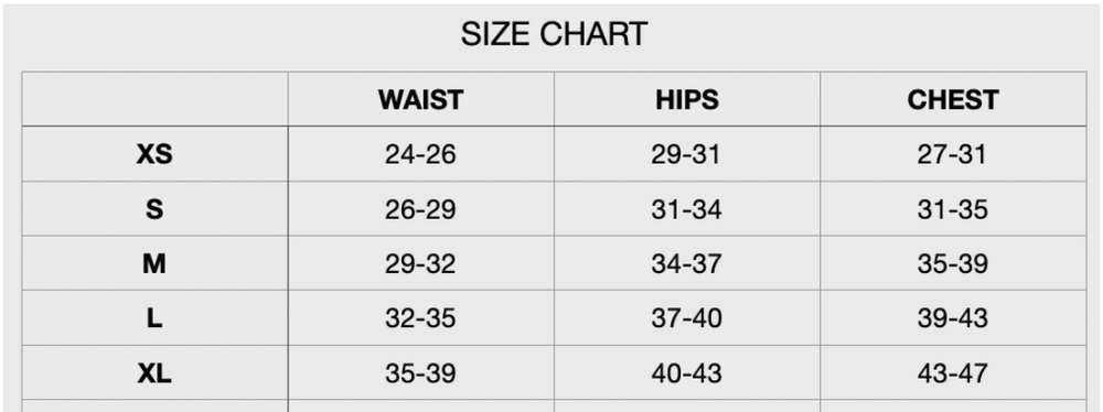 Size Guide