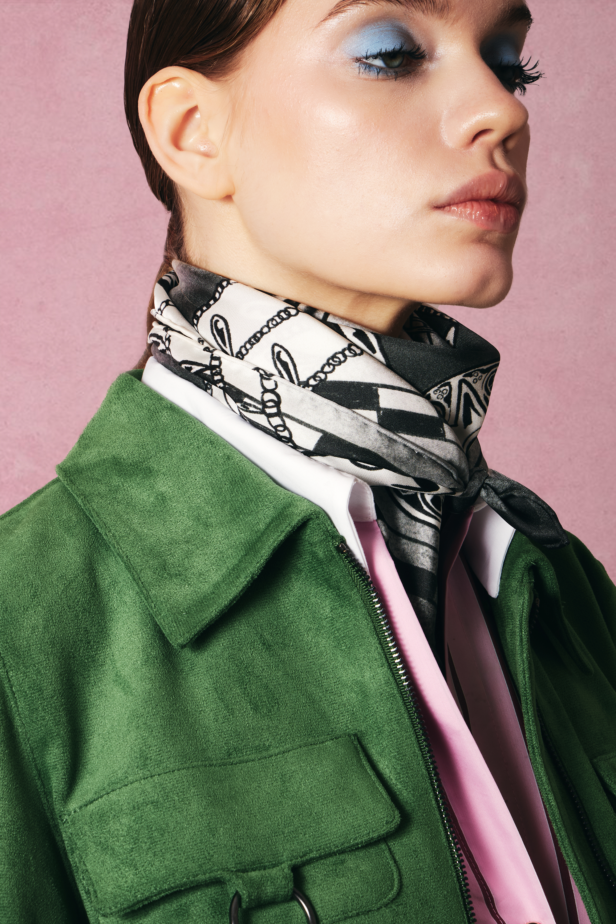 Resurgence | Square Silk Scarf