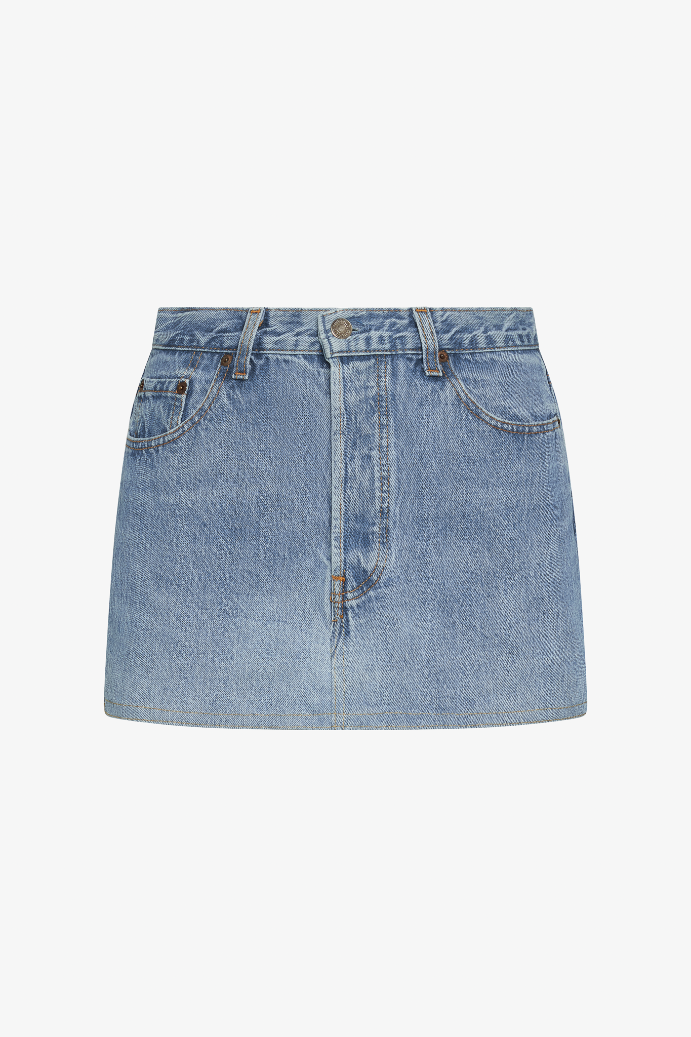 Tilted Mini Skirt