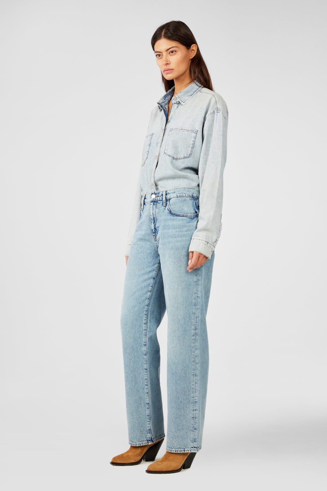 Birkin Mid-rise Straight Leg