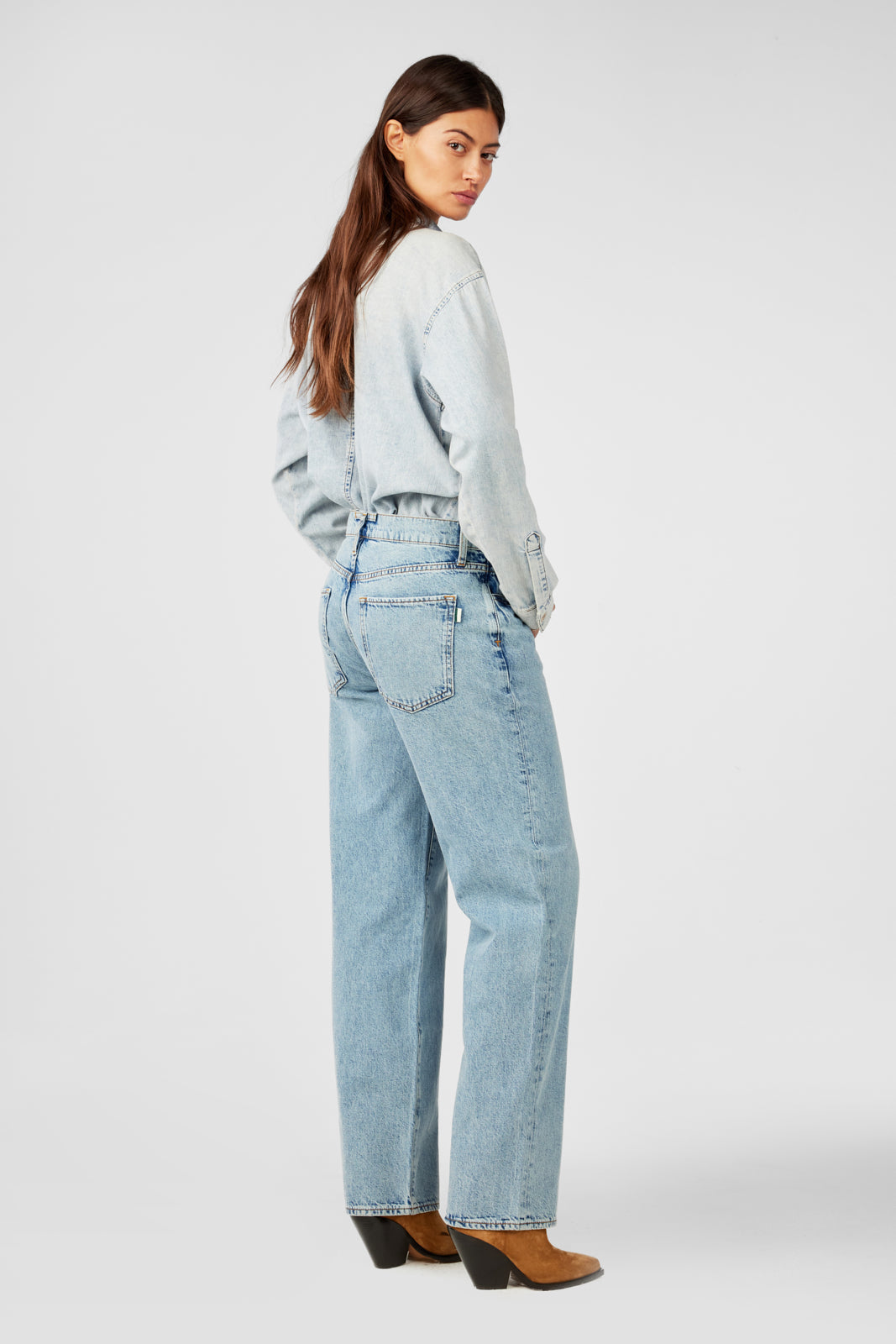 Birkin Mid-rise Straight Leg