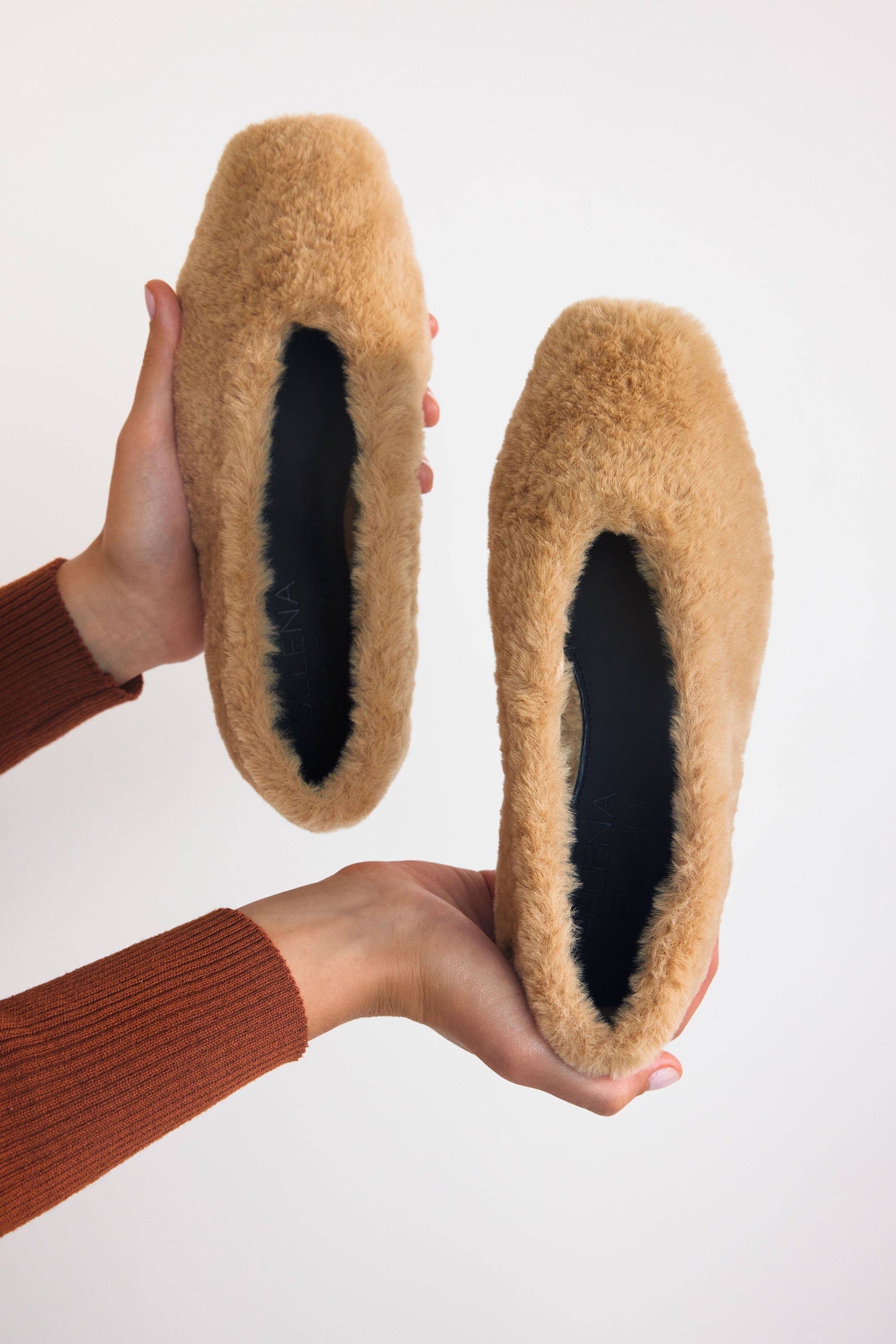 The Cuddler Ballet in Natural Faux Fur