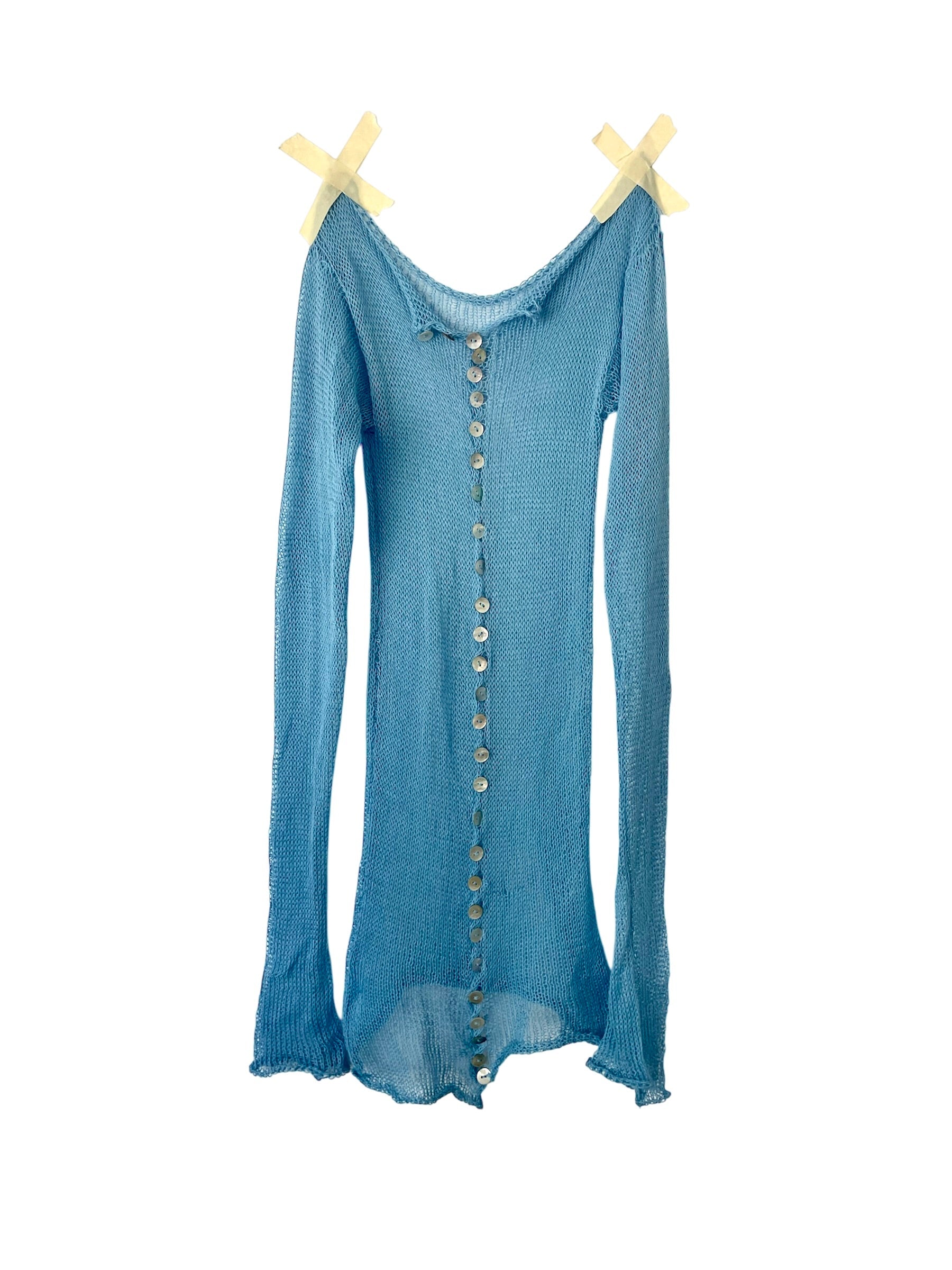 Sheer Cardigan - Light Pink