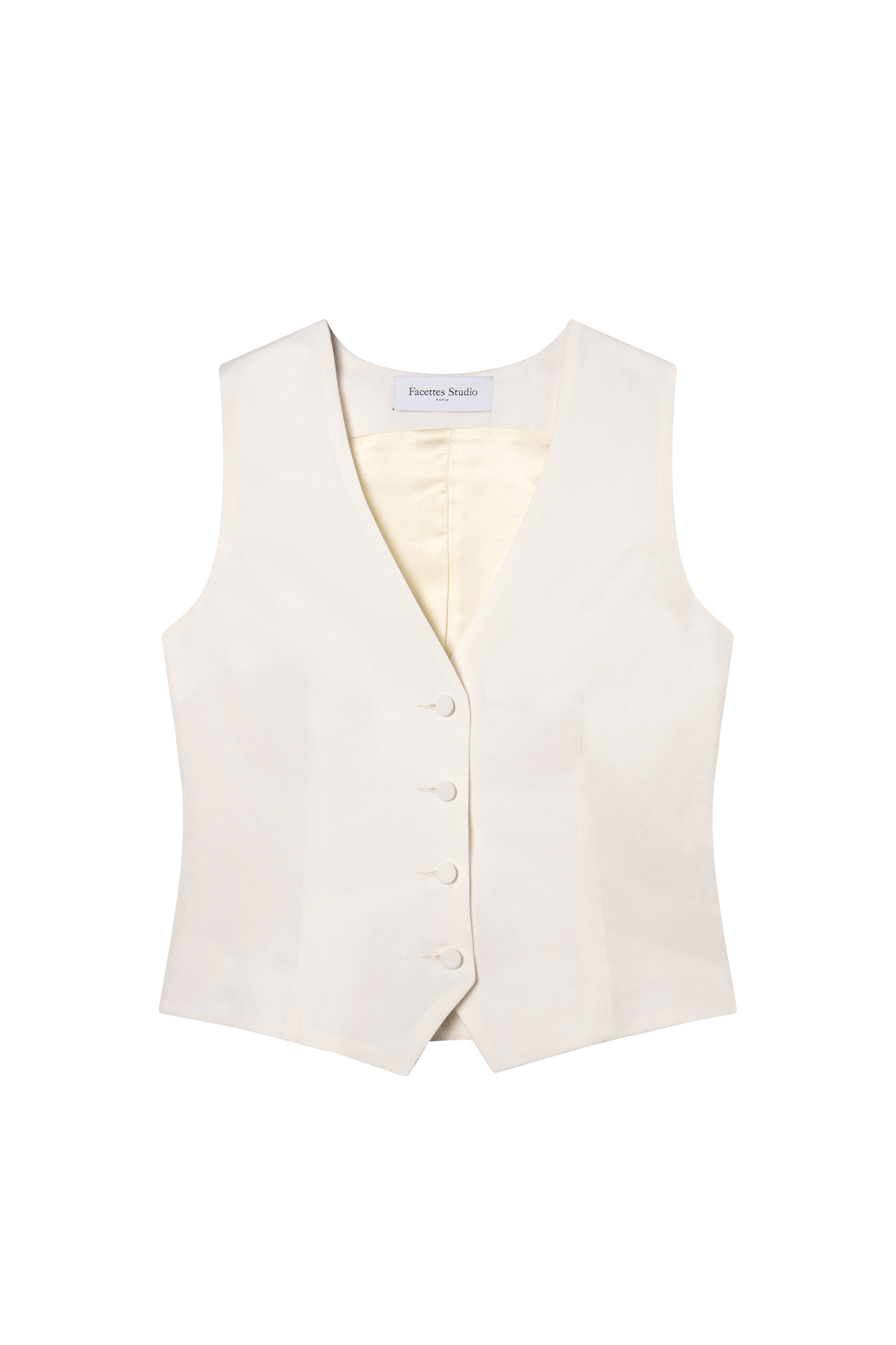 Kate Linen and Silk Waistcoat