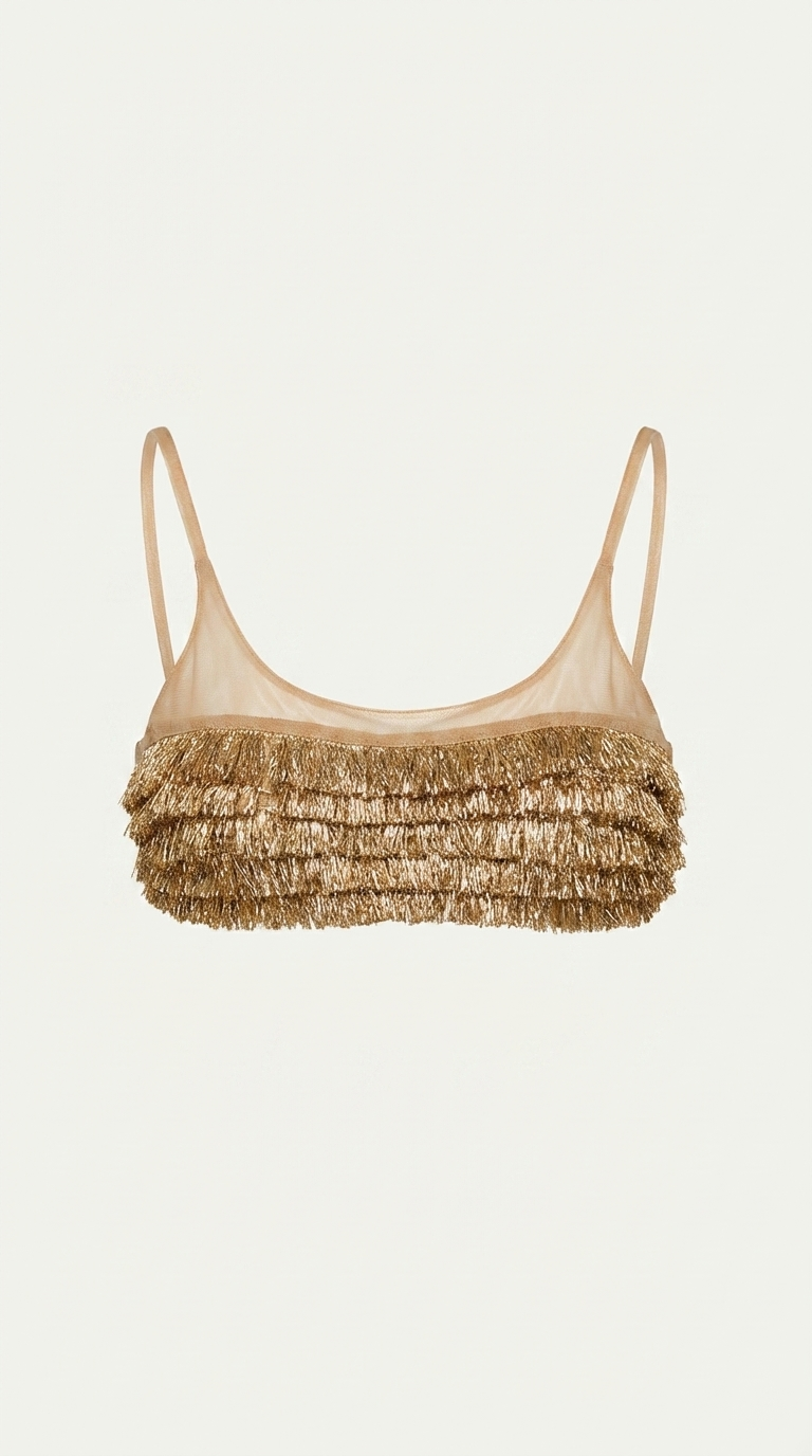 Kiran Golden Bralette