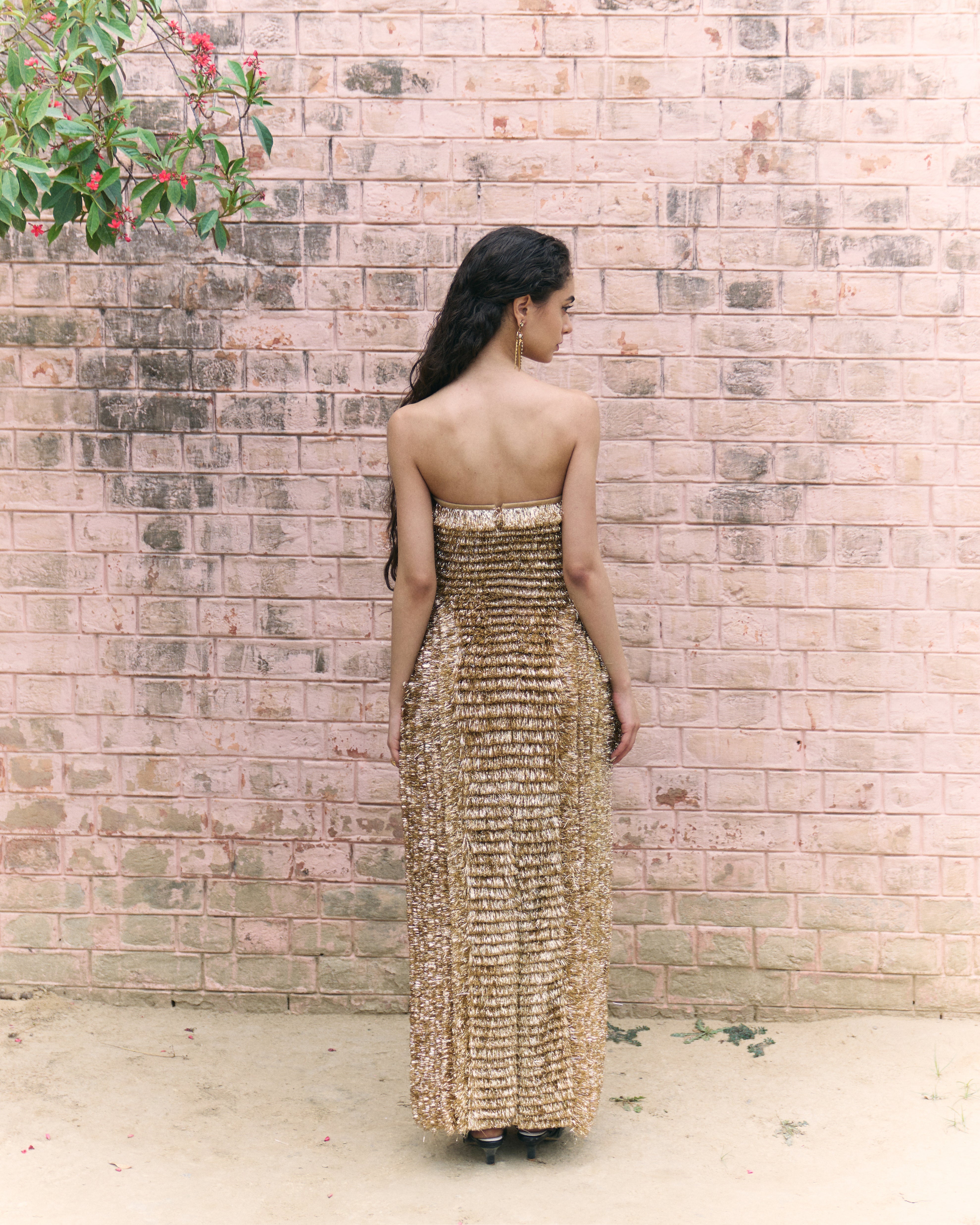 Golden Kiran Gown