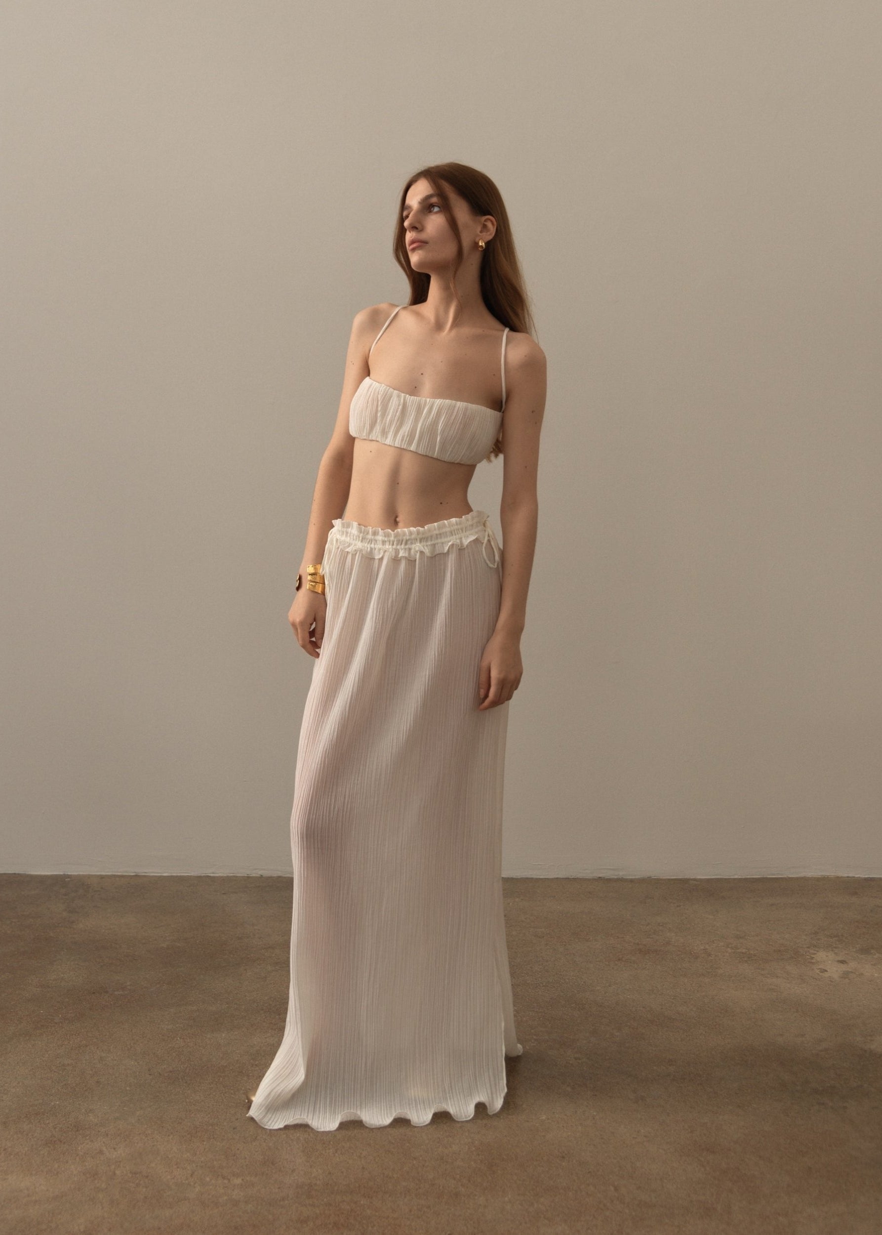 The Hamptons Skirt - Caviar
