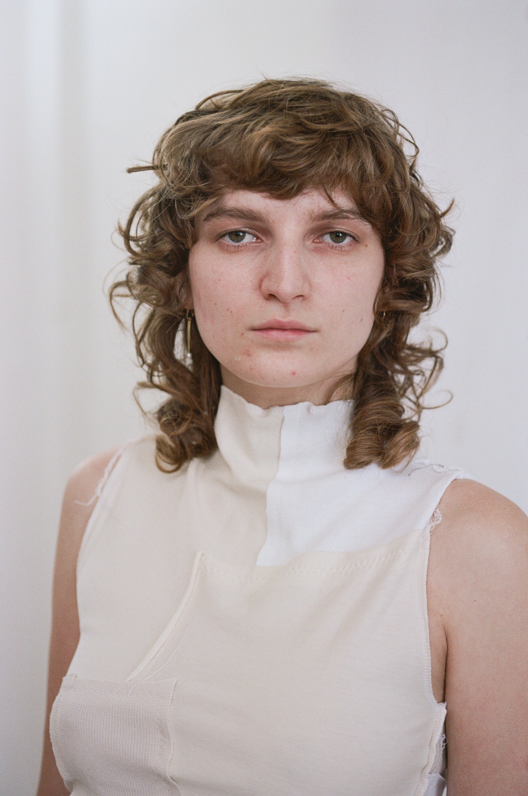 Drape Neck Dress - Light