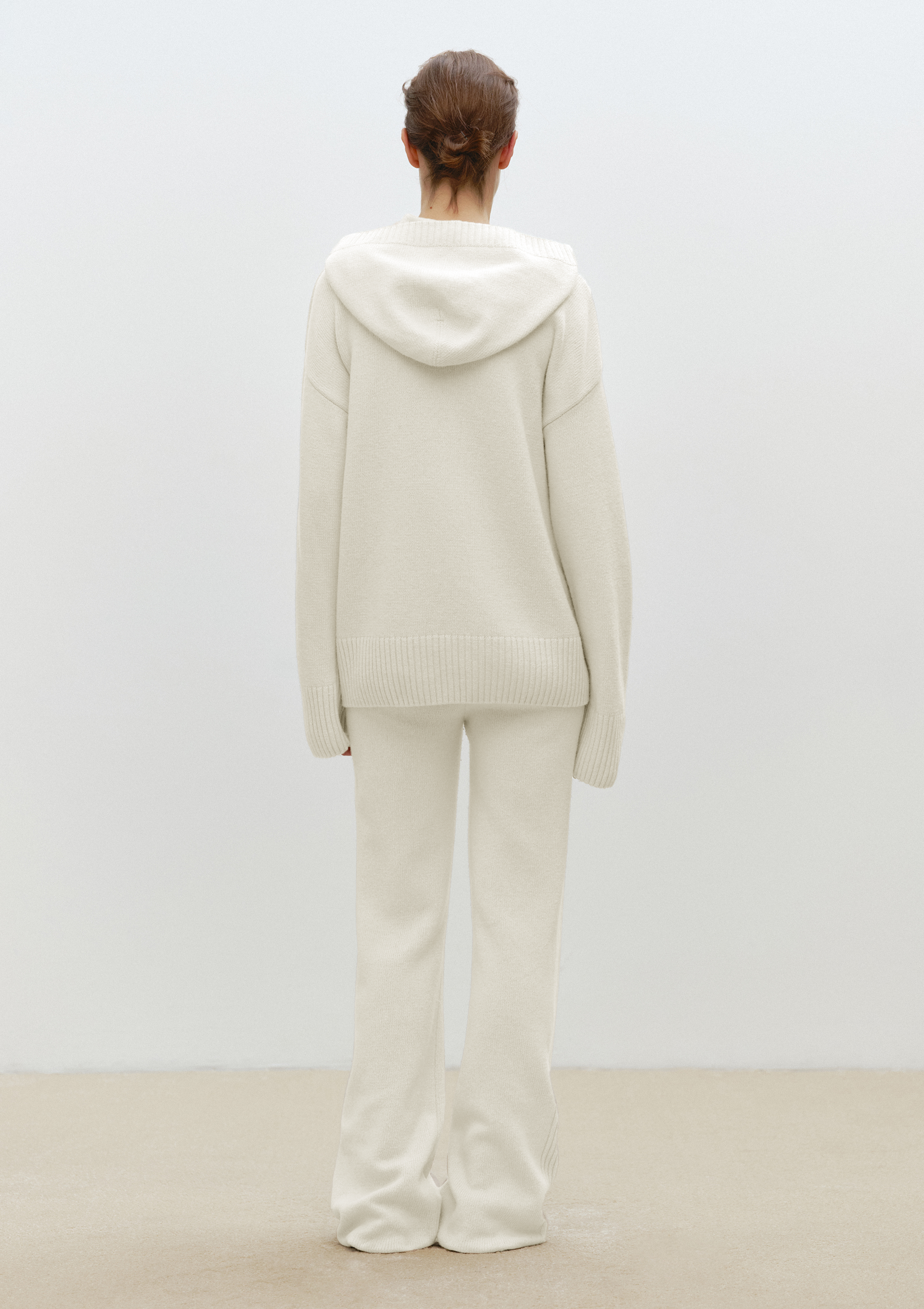 Neat Hoodie in Ivory