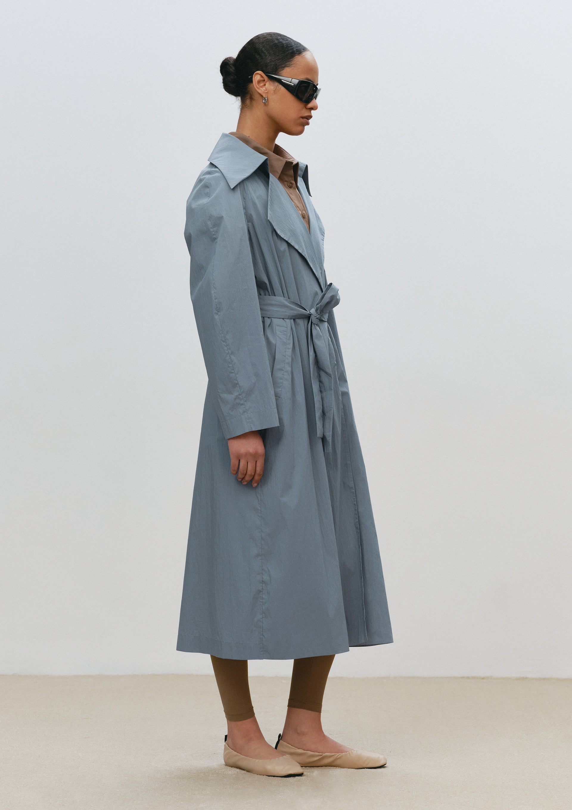 Trench Coat Electra in Blue