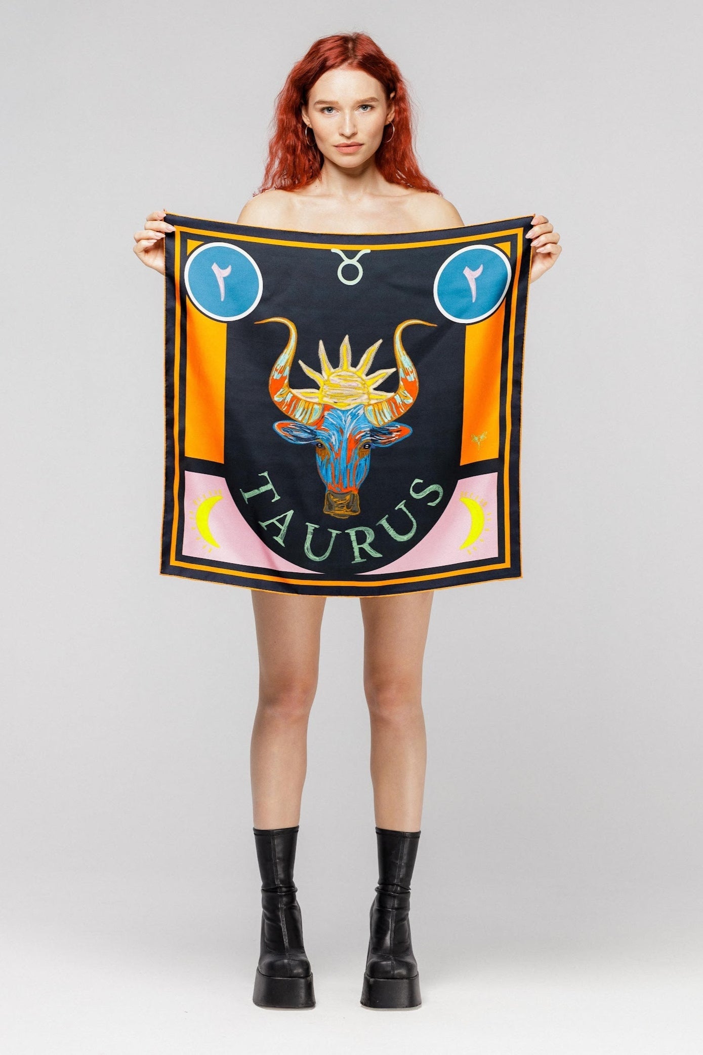 Taurus | Square Silk Scarf