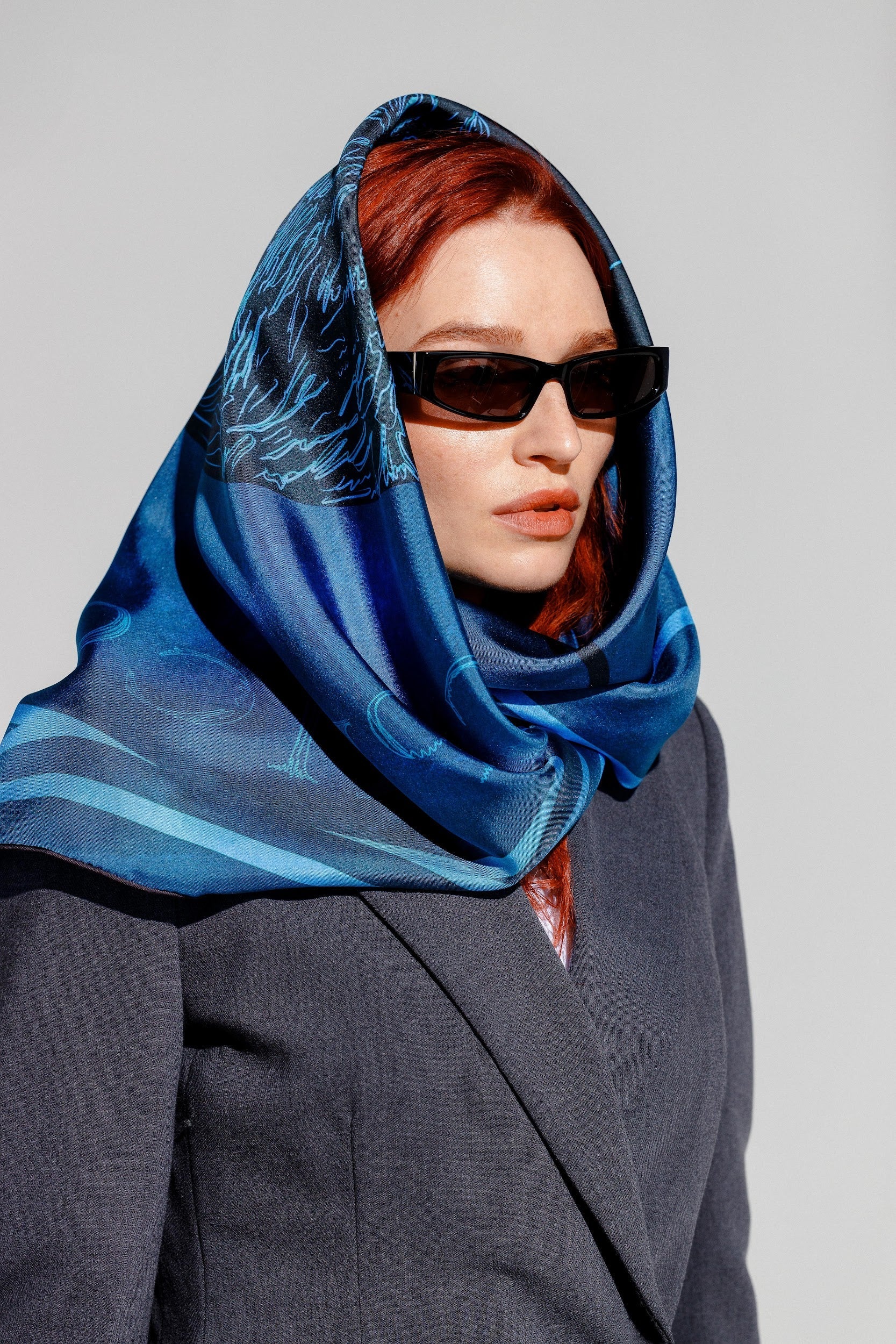 Capricorn | Square Silk Scarf