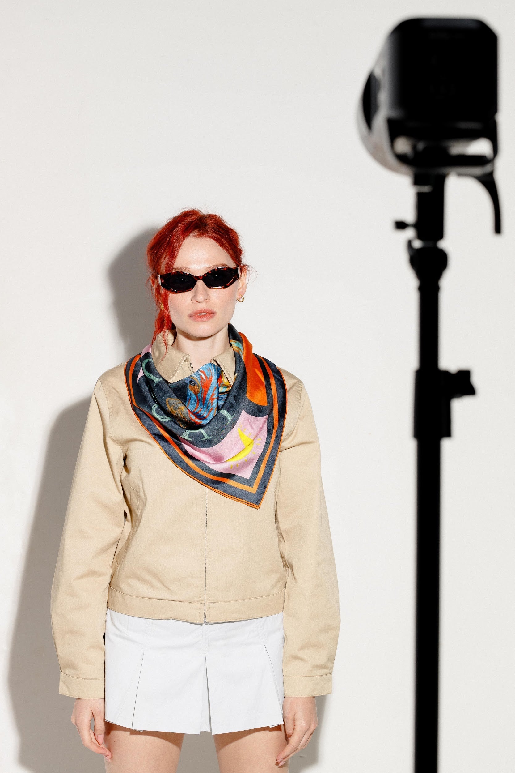 Taurus | Square Silk Scarf