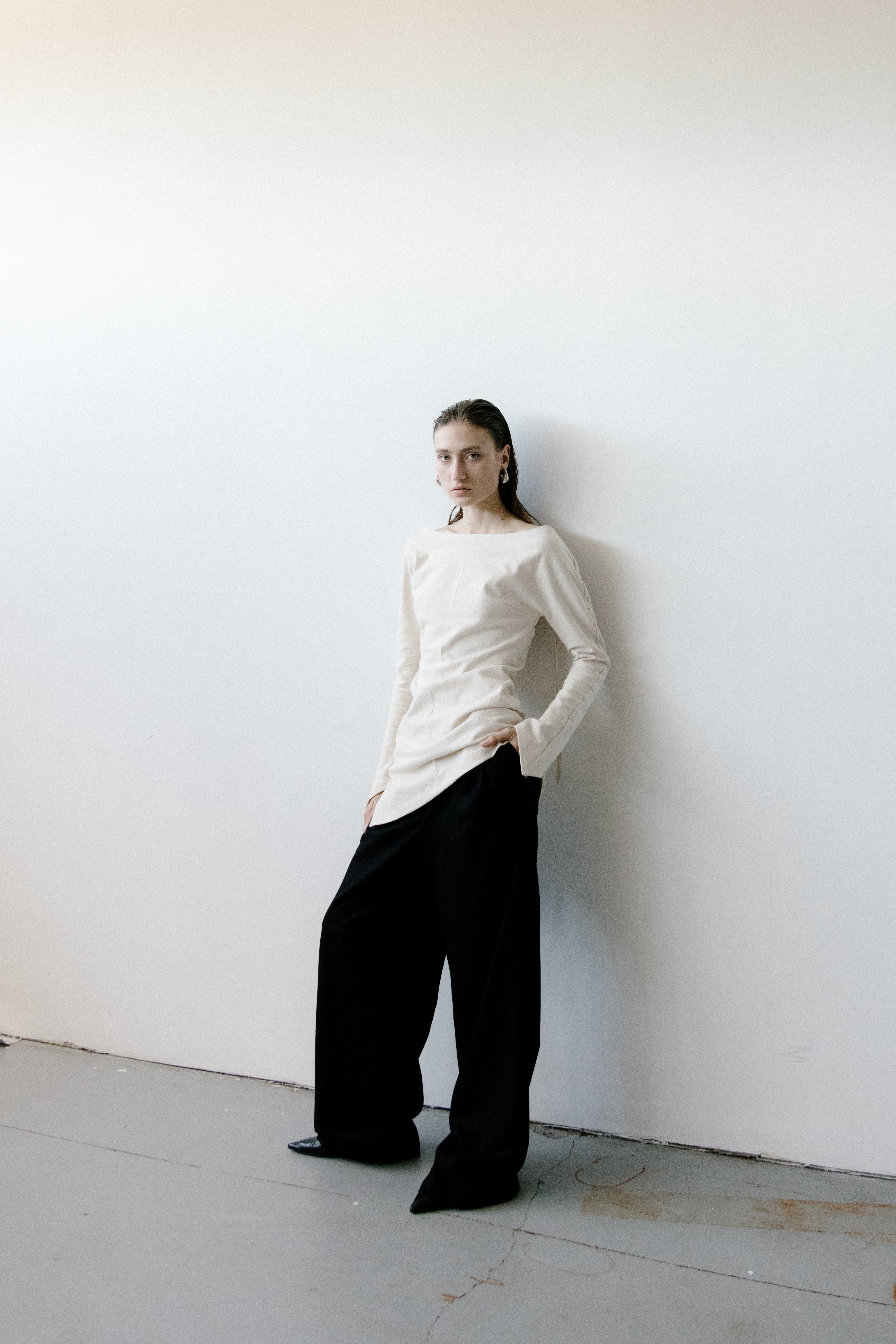 Triangle Black Trousers