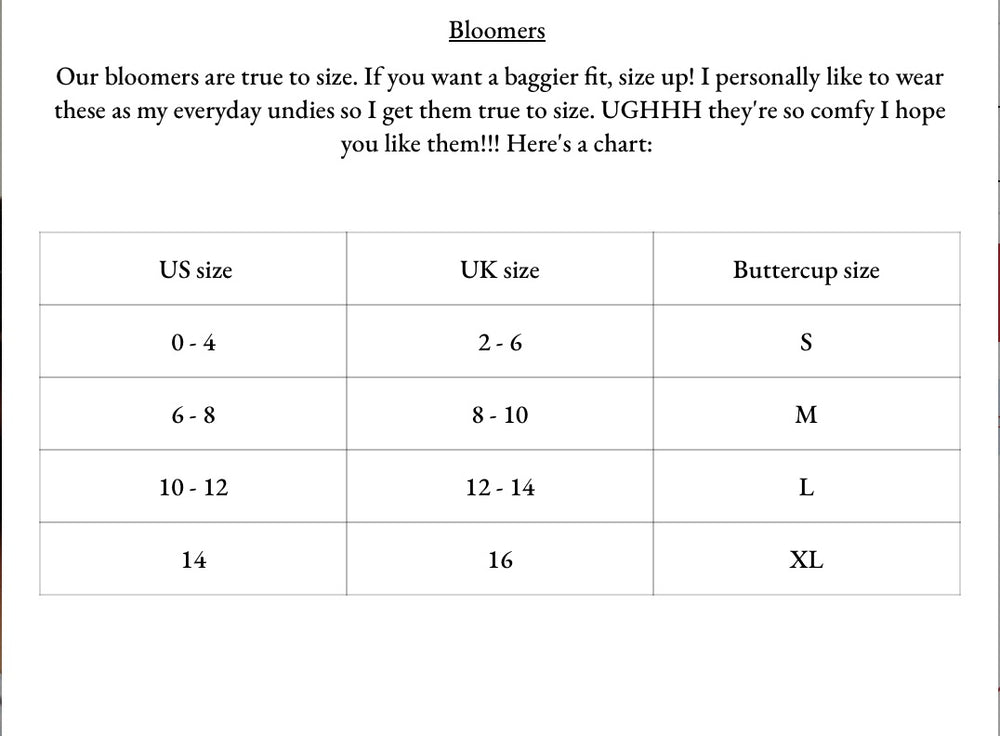 Size Guide