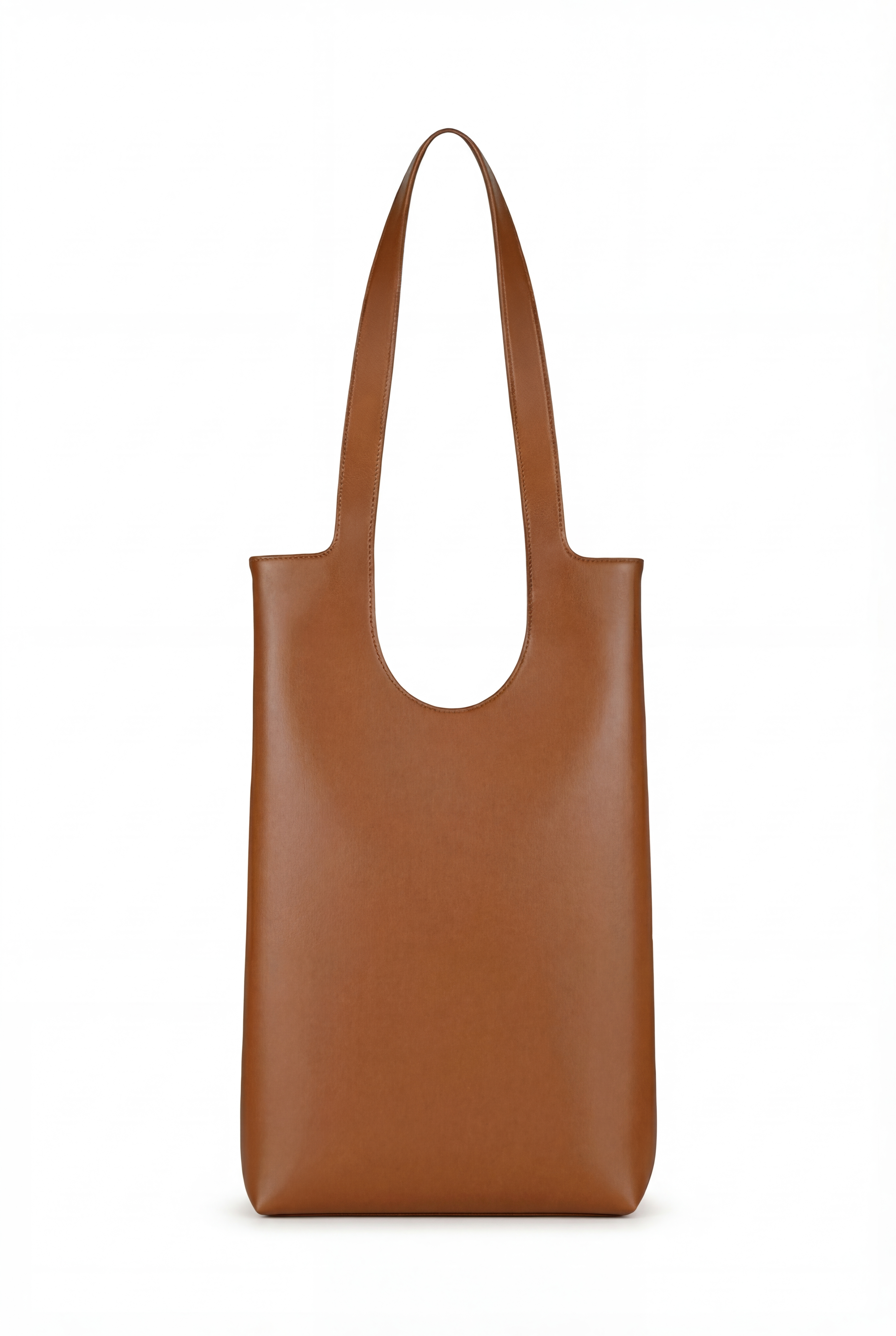 Dolores Square Tote - Cognac