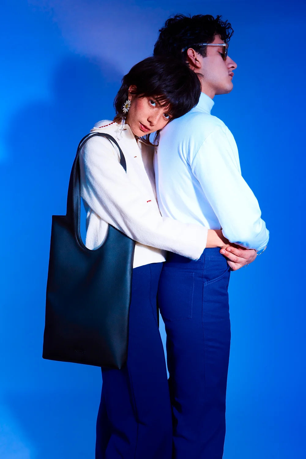 Dolores Square Tote - Black