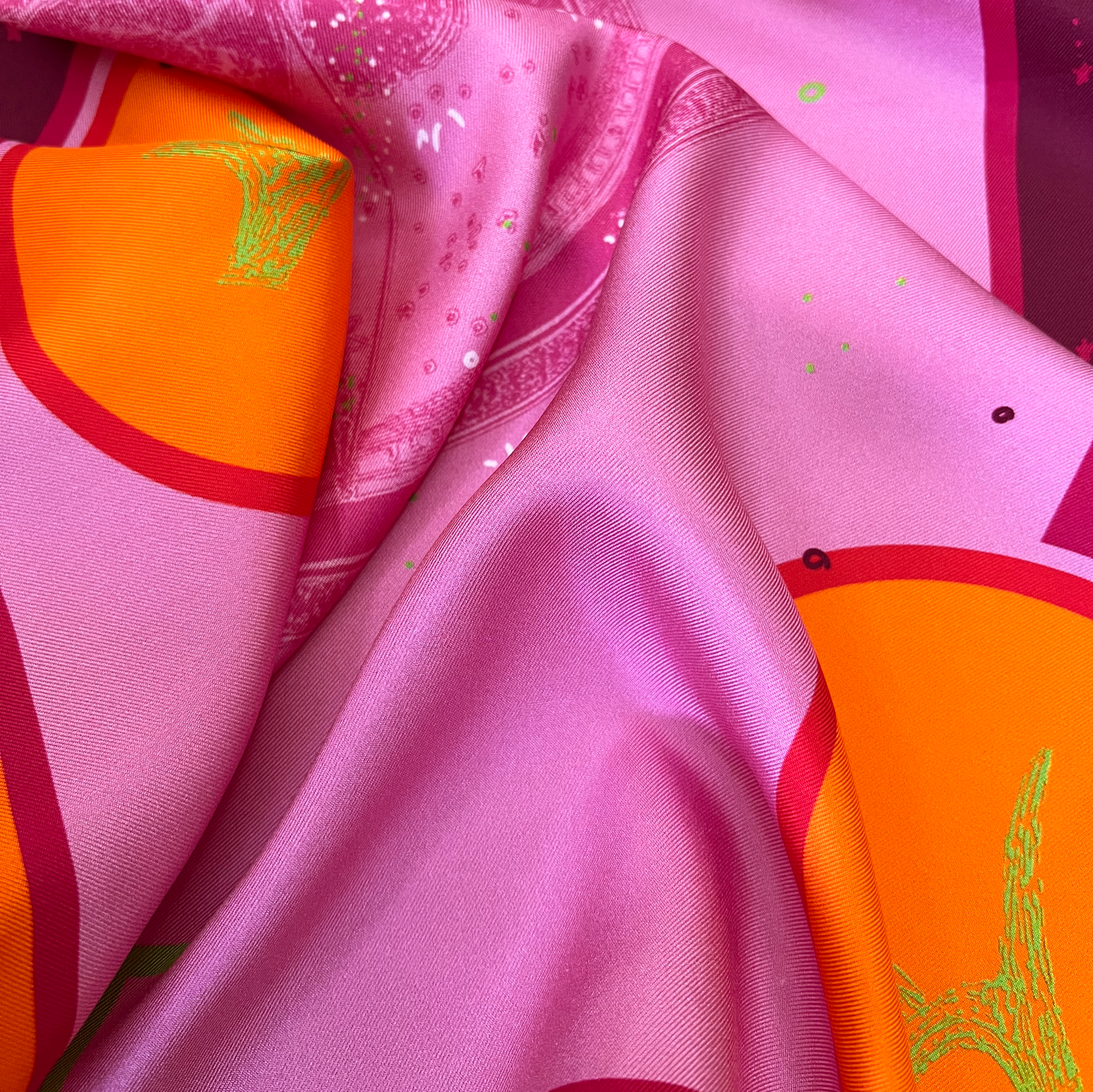 Gemini | Square Silk Scarf