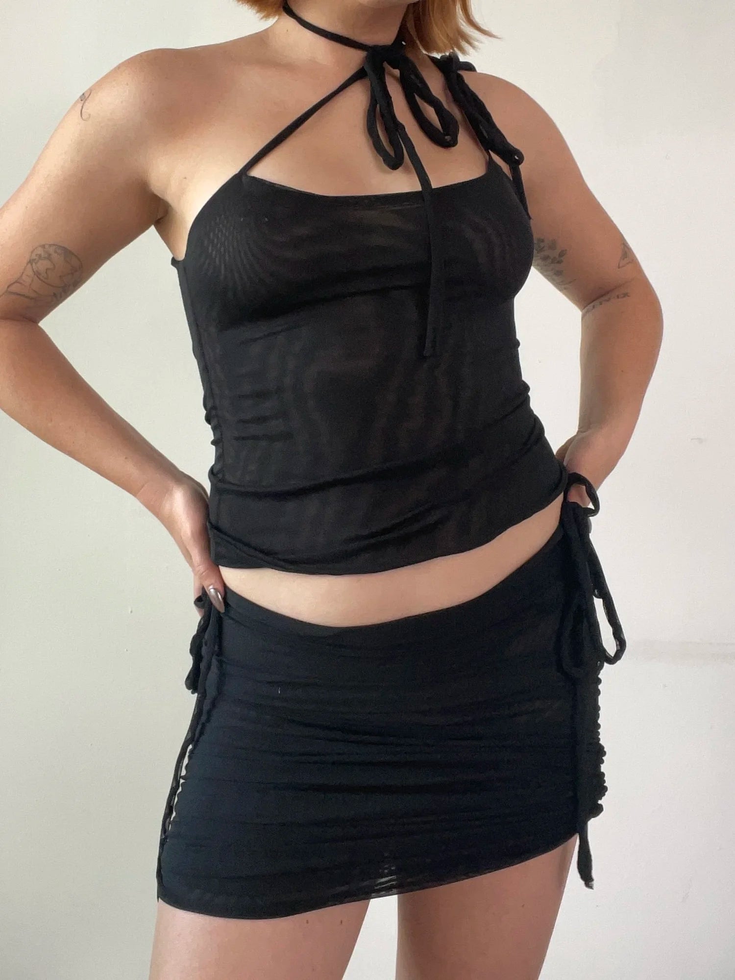 The Tie Me Up Scrunch Skirt