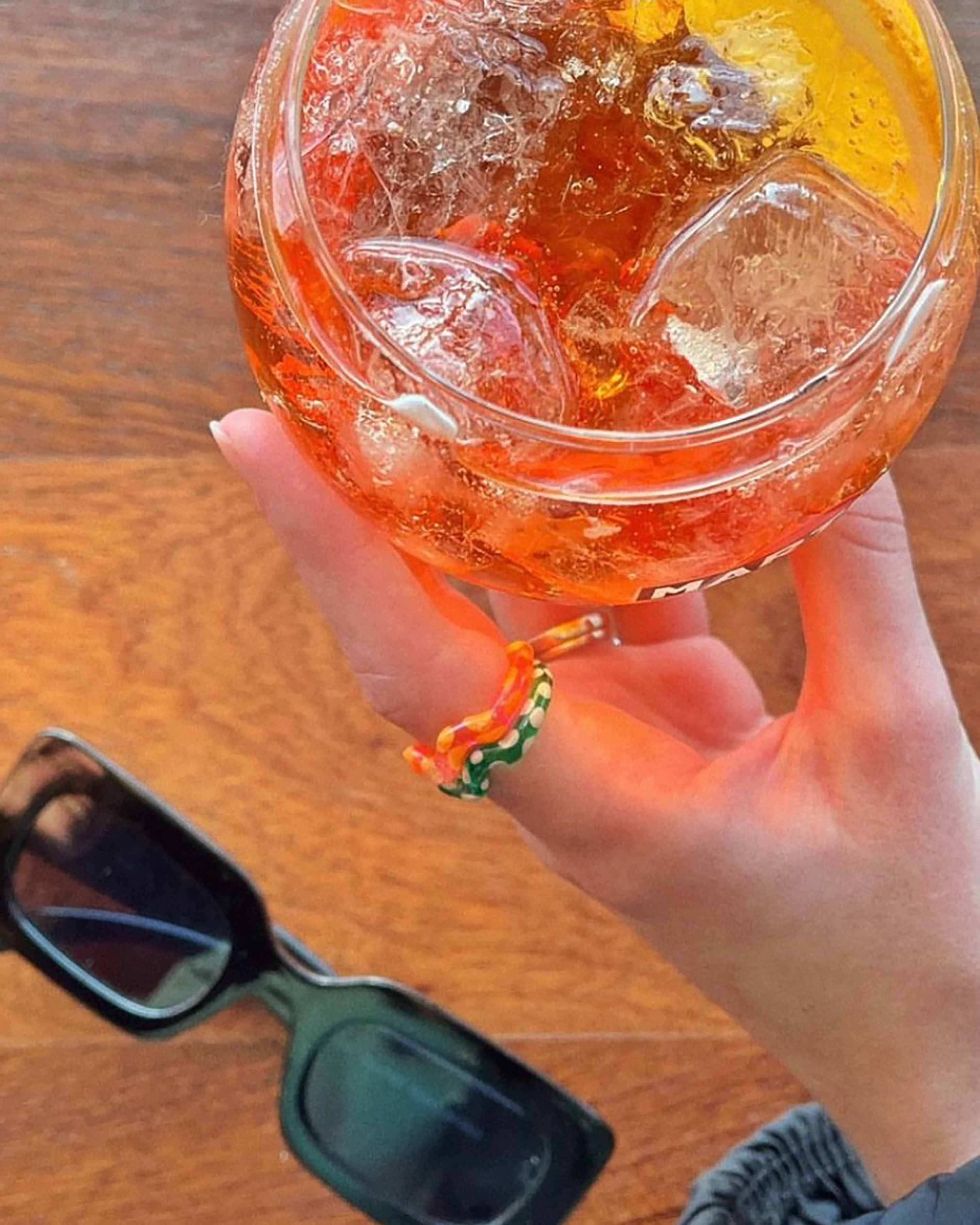 Hibiscus Single Wave Ring