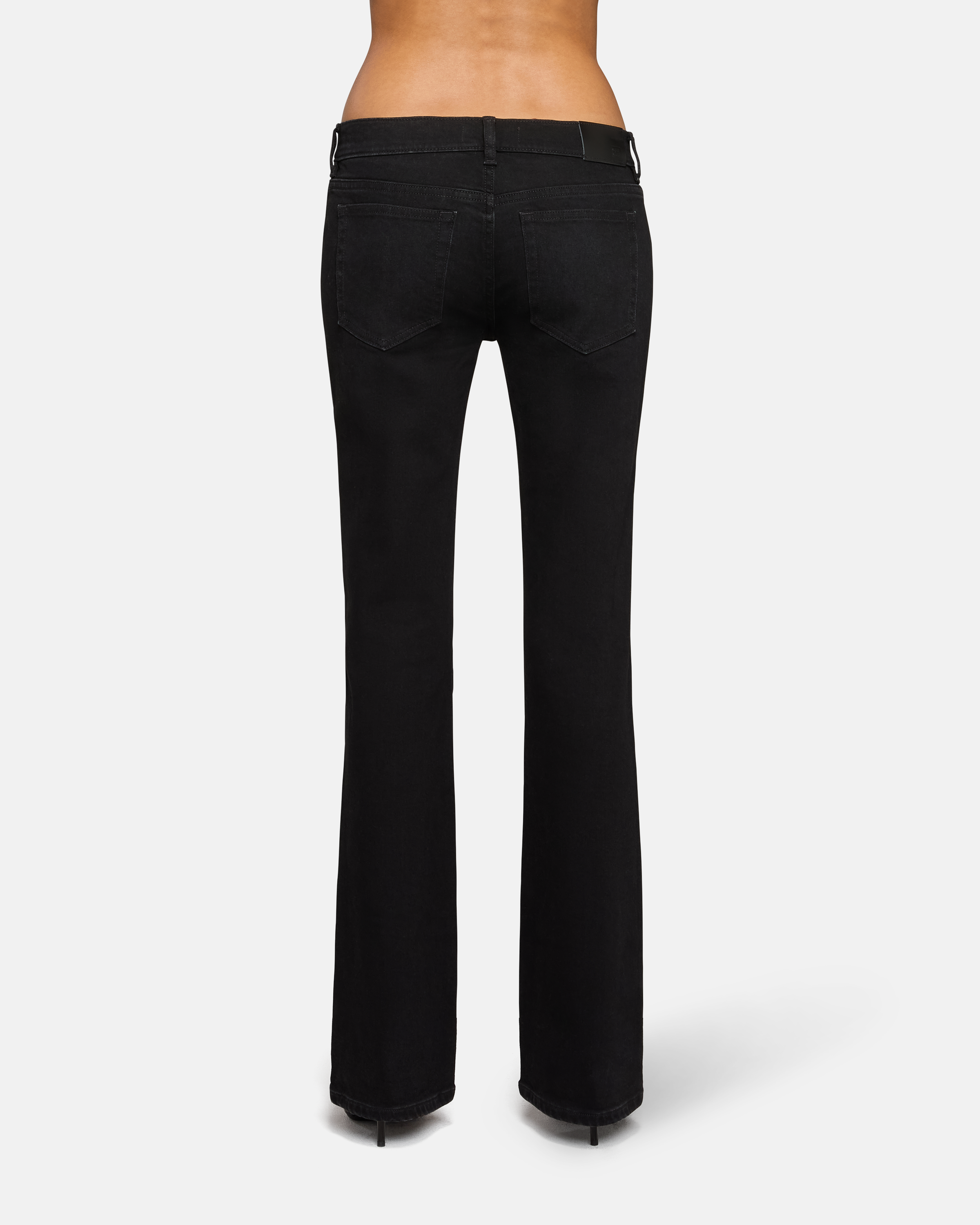 Maria Mid Rise Bootcut Noir