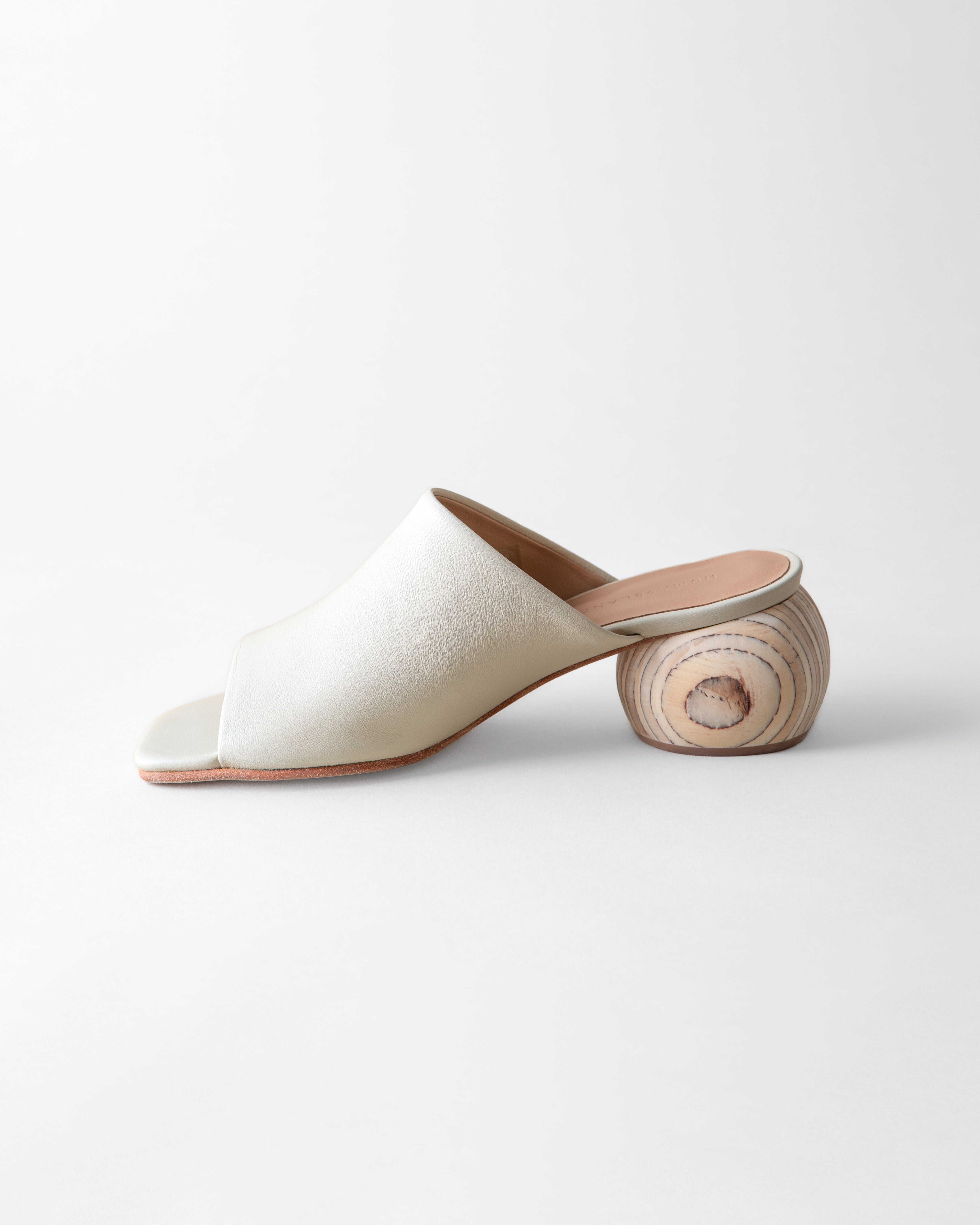 Milla Mule - Bone Nappa