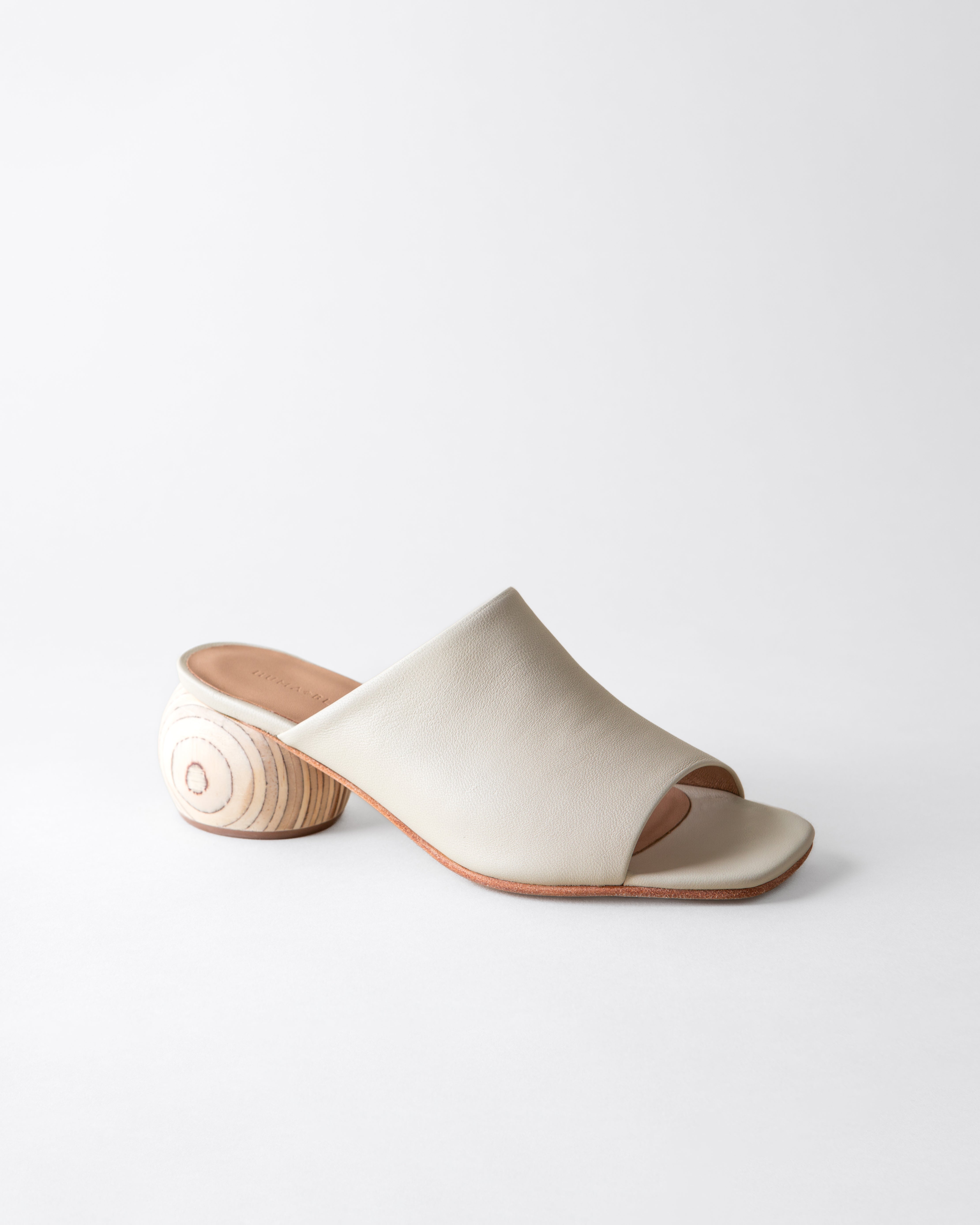 Milla Mule - Bone Nappa