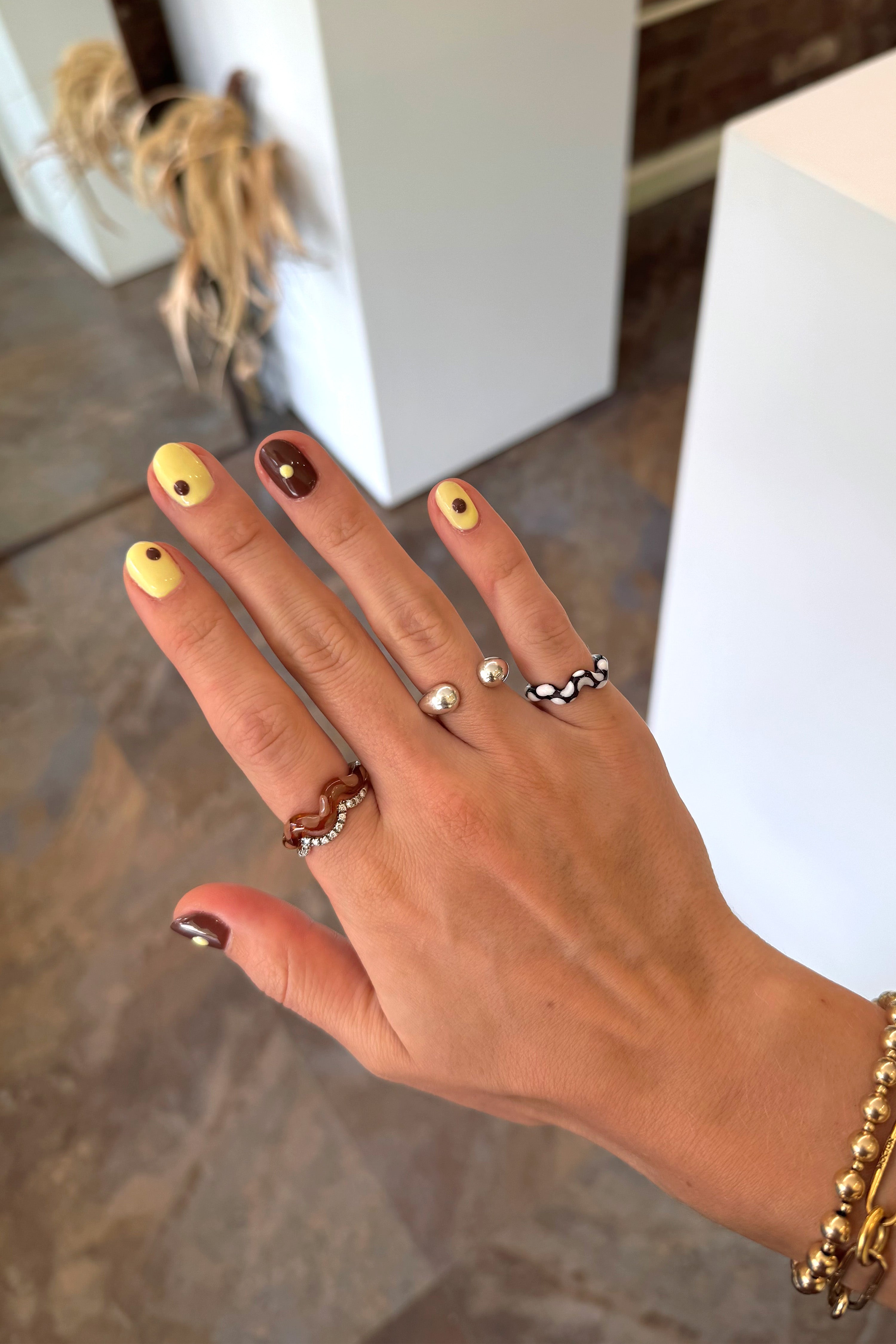 Salt Single Wave Ring