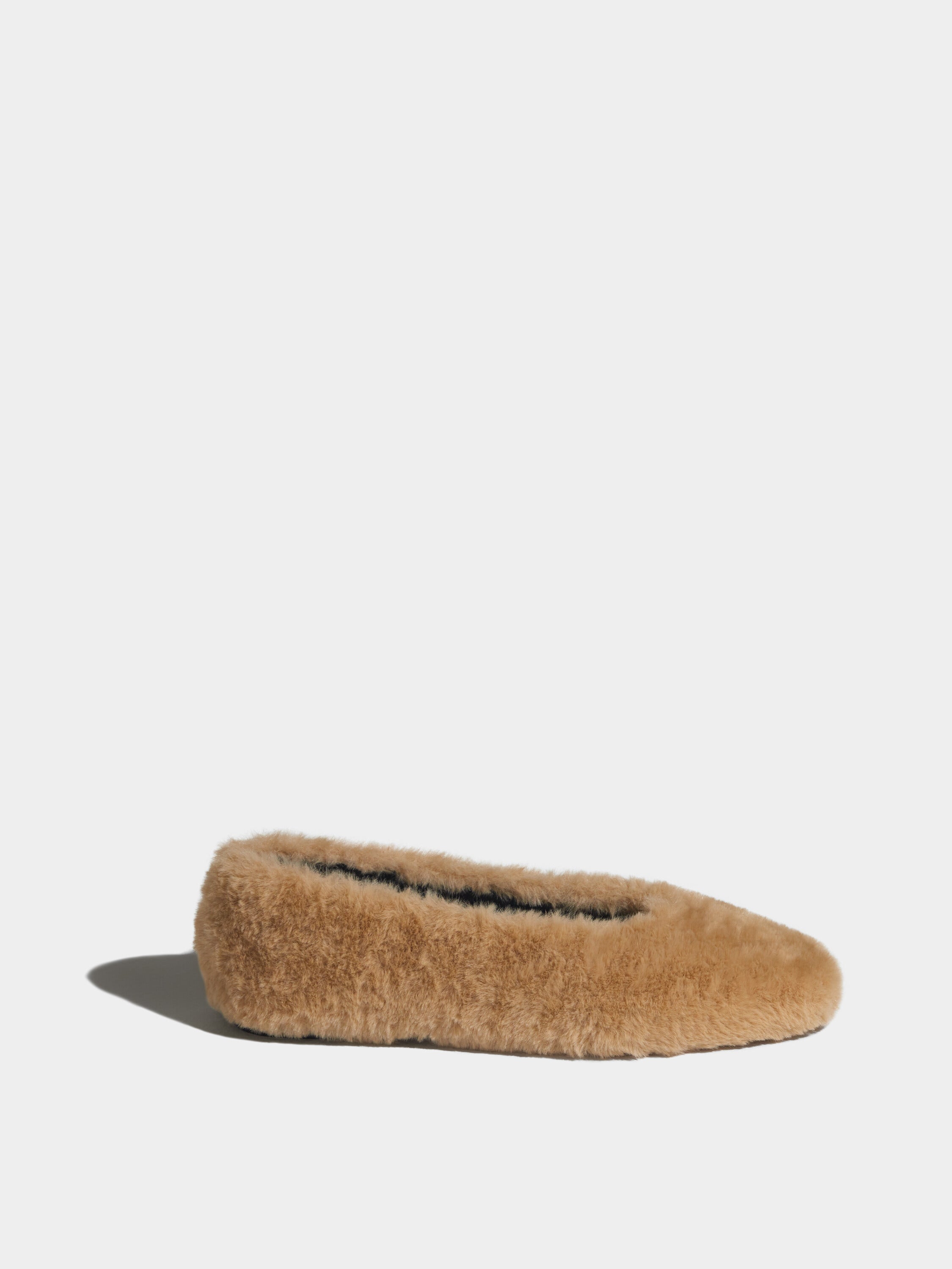 The Cuddler Ballet in Natural Faux Fur