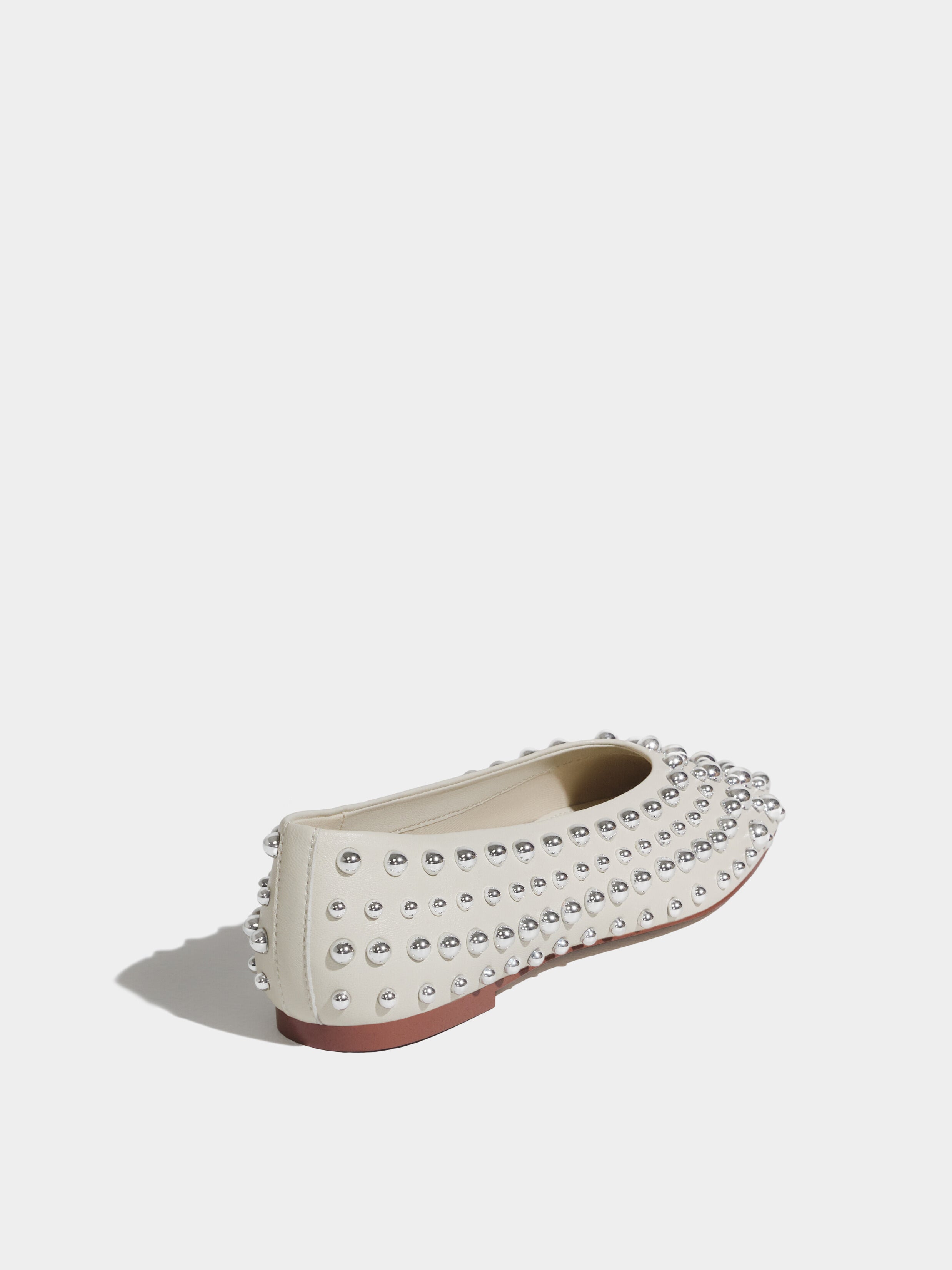 The Lover Ballet Flat in Bone