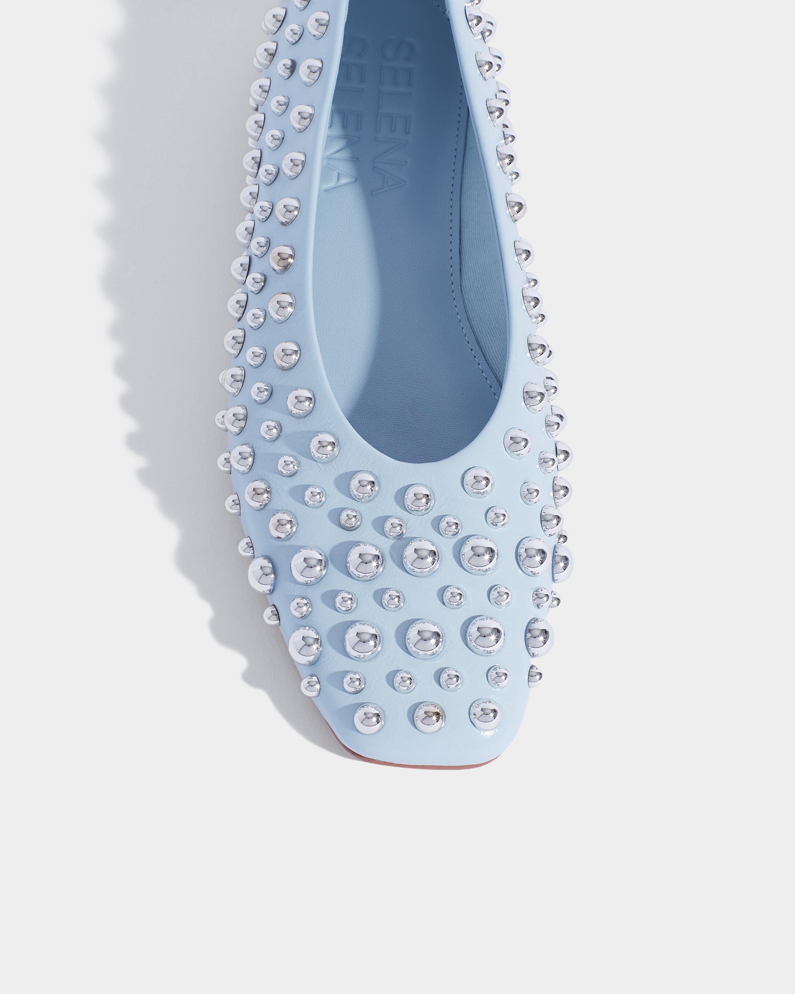 The Lover Ballet Flat in Ice Blue