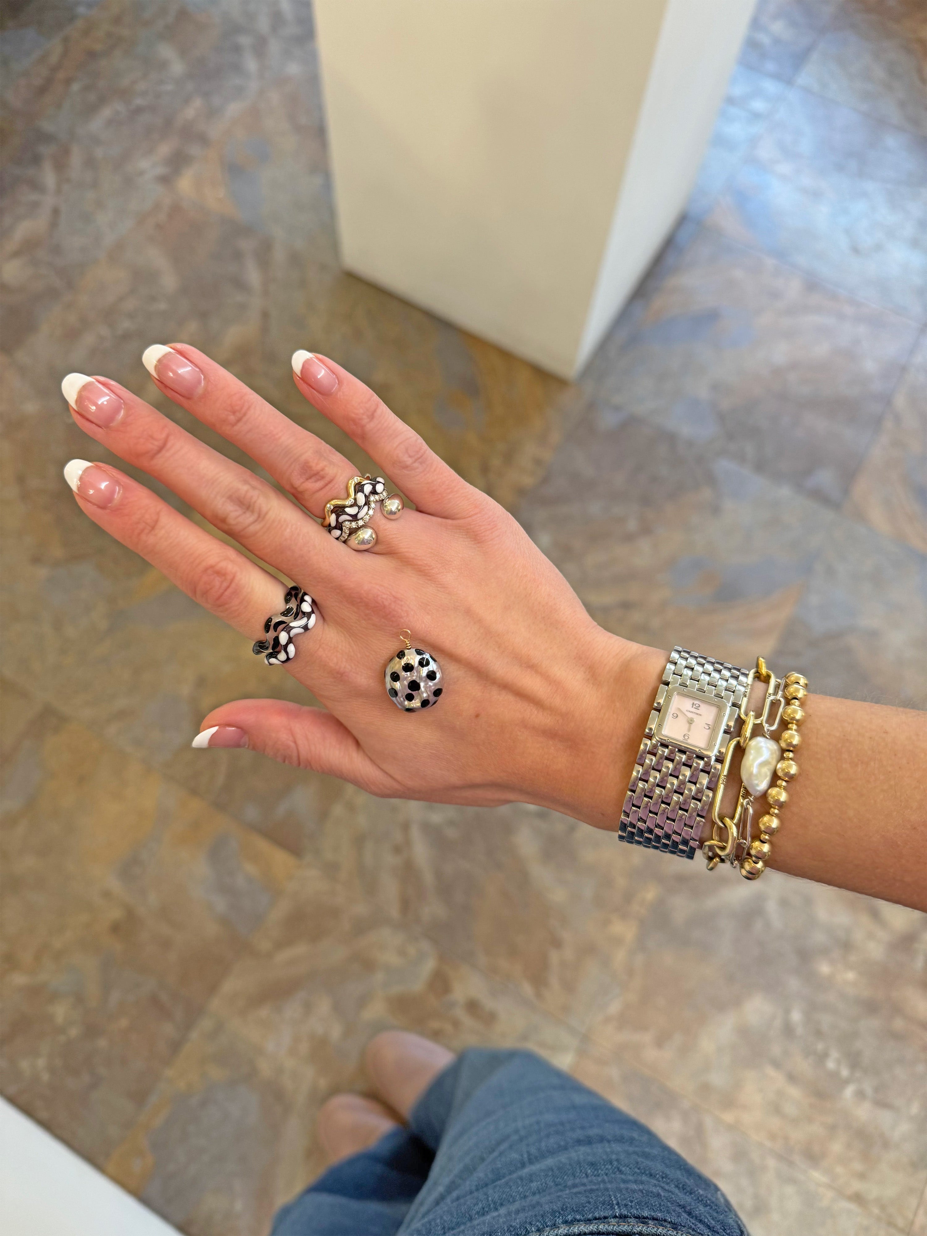 Pepper Single Wave Ring