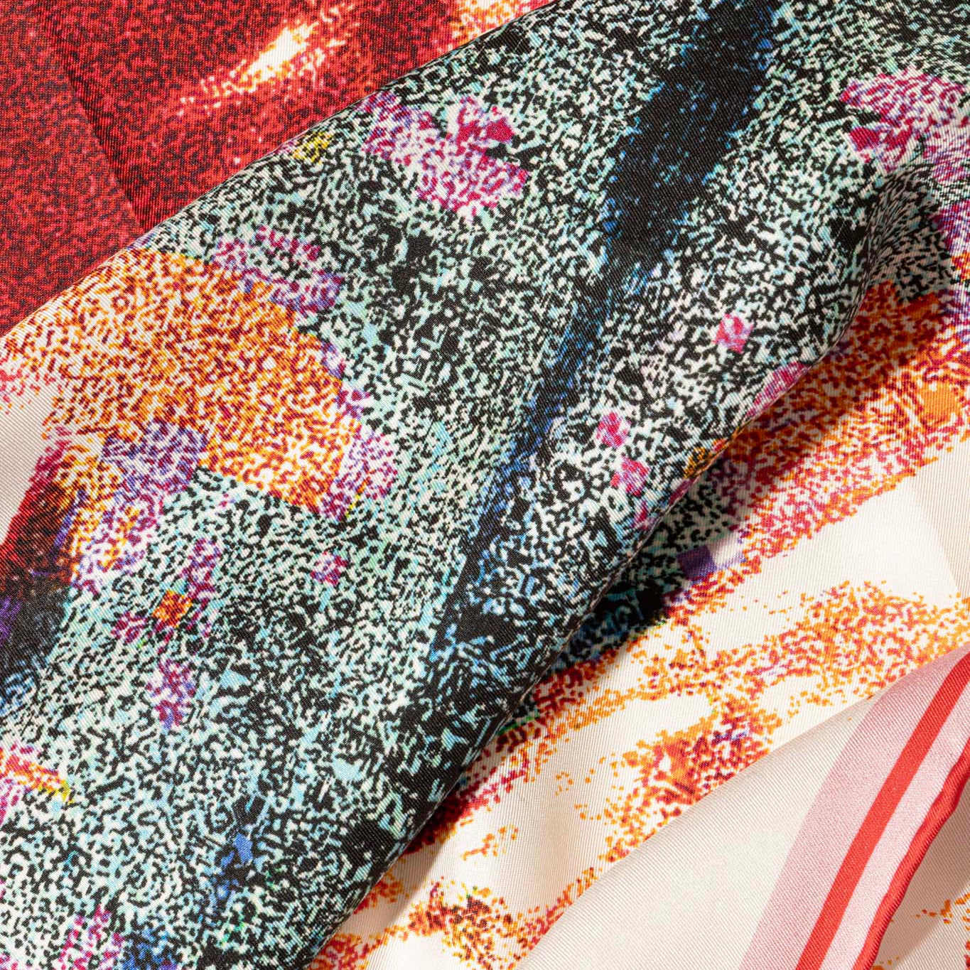Shadows | Square Silk Scarf