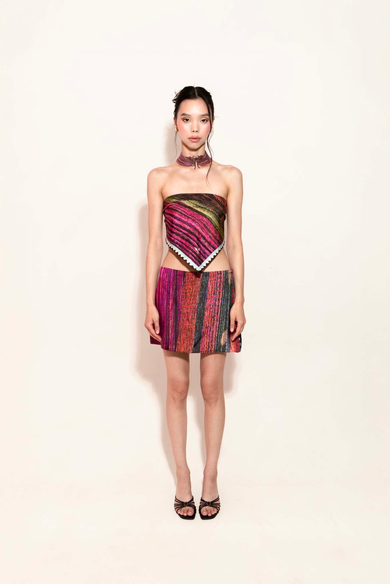 No Signal | Square Silk Scarf