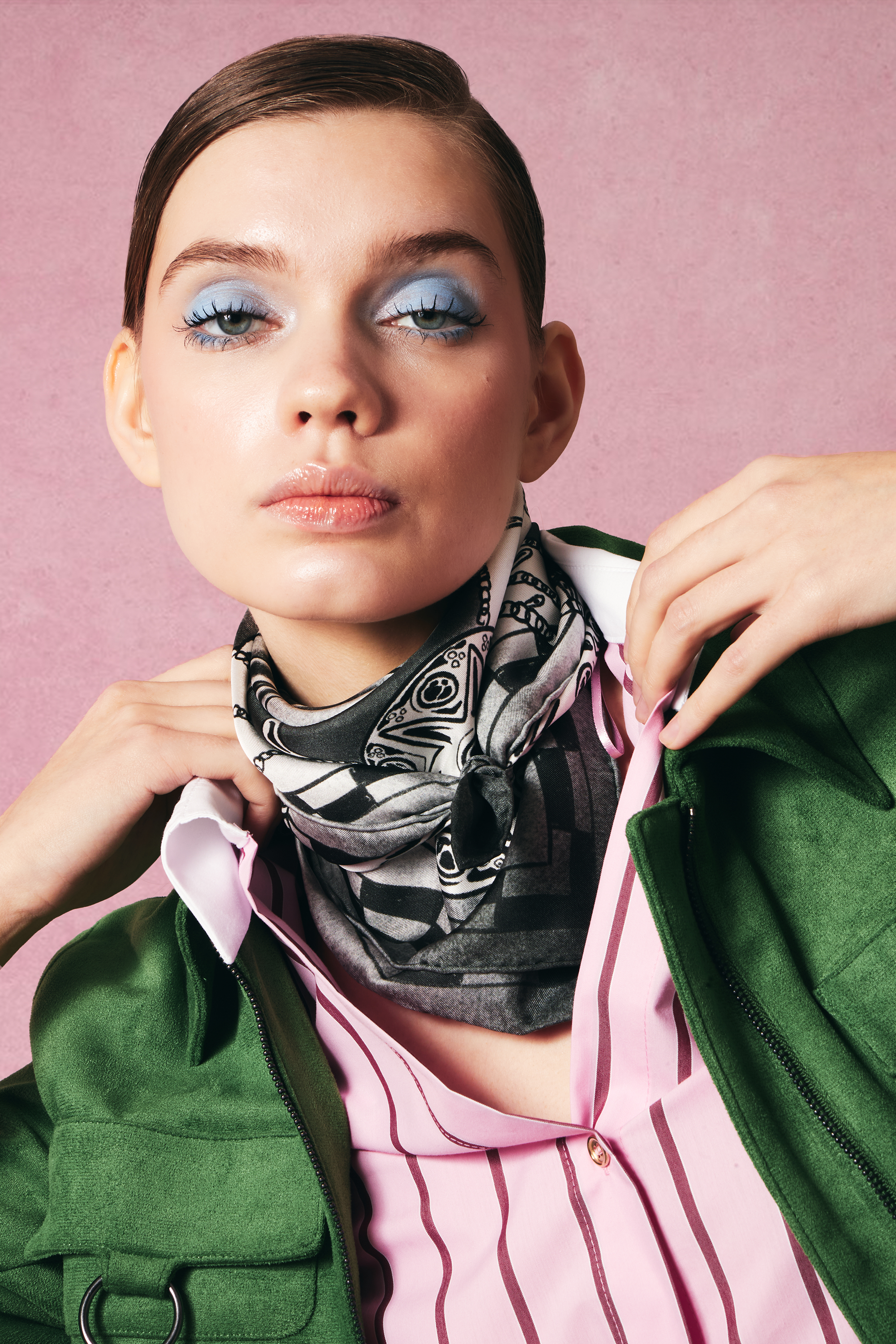Resurgence | Square Silk Scarf